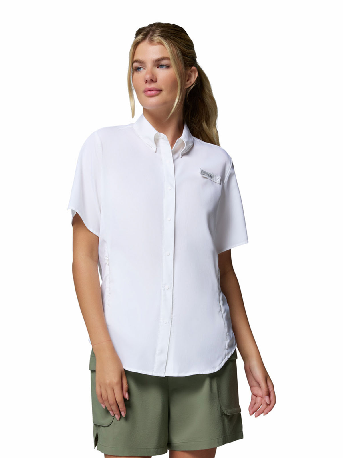 Camisa Manga Corta Mujer Tamiami Ii Columbia