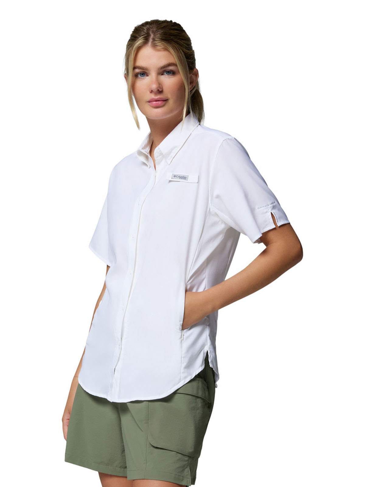 Camisa Manga Corta Mujer Tamiami Ii Columbia