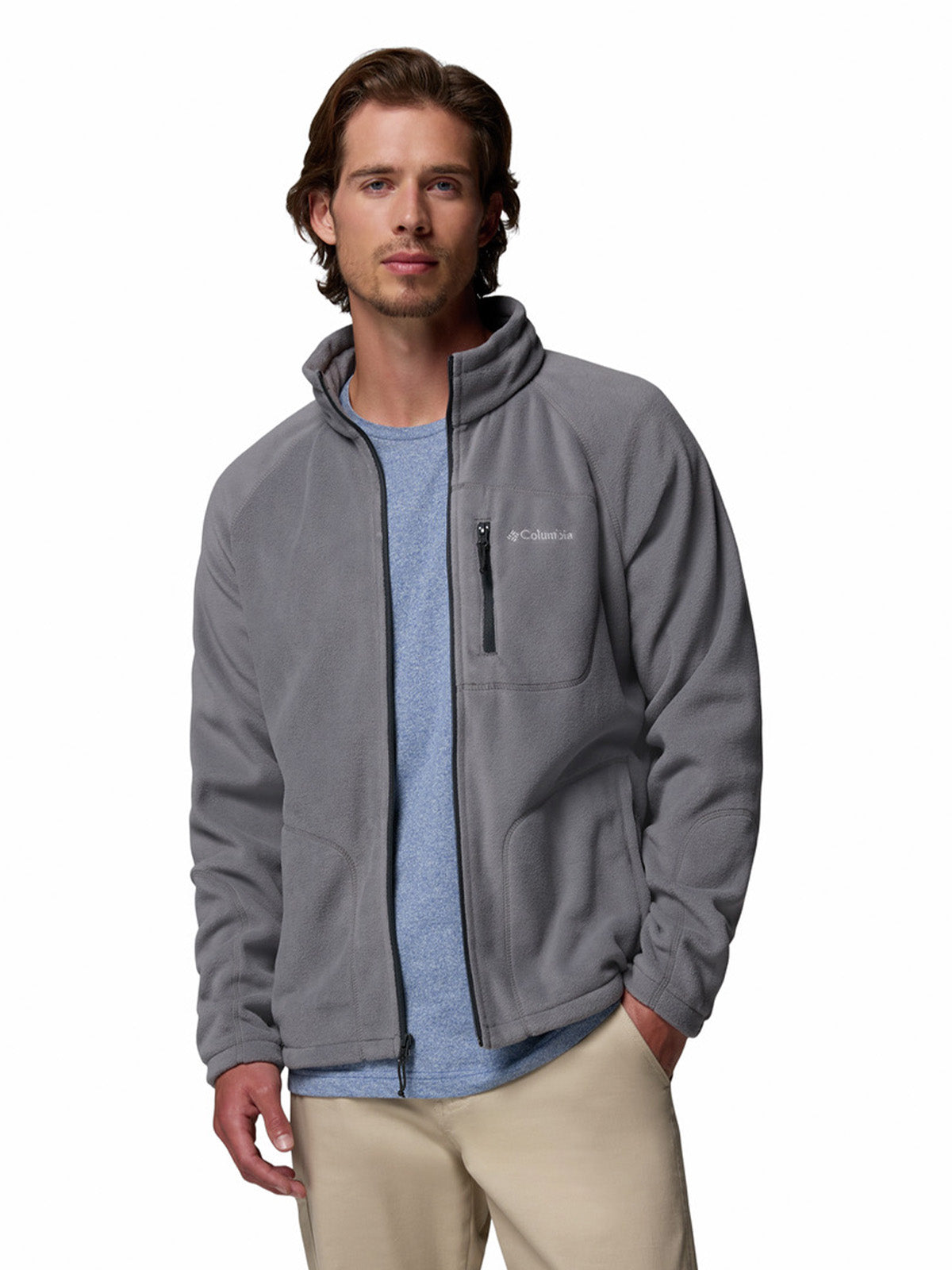 Forro Polar Con Cremallera Columbia Para Hombre Fast Trek™