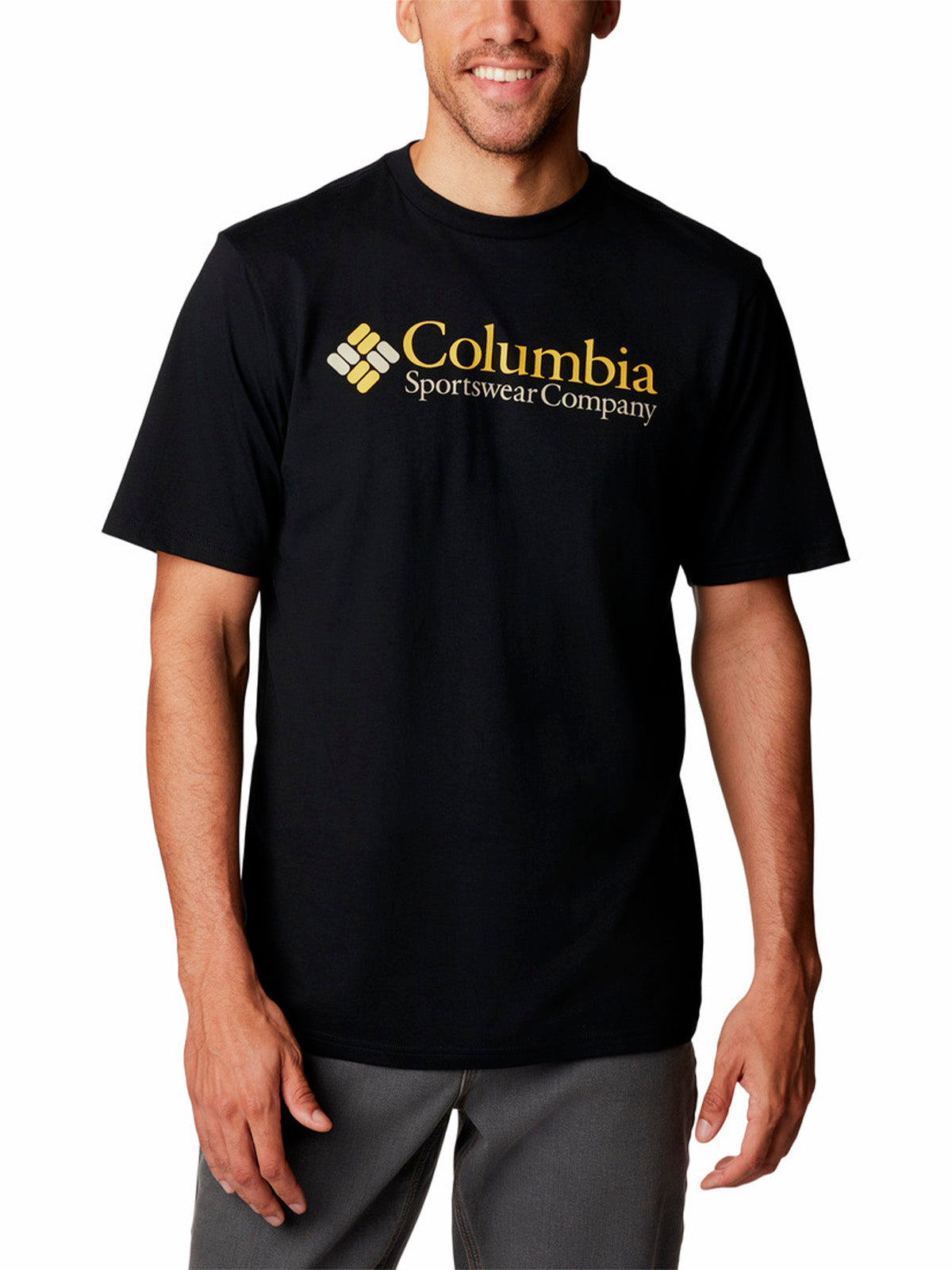 Camiseta Csc Basic Logo™ Short Sleeve Para Hombre