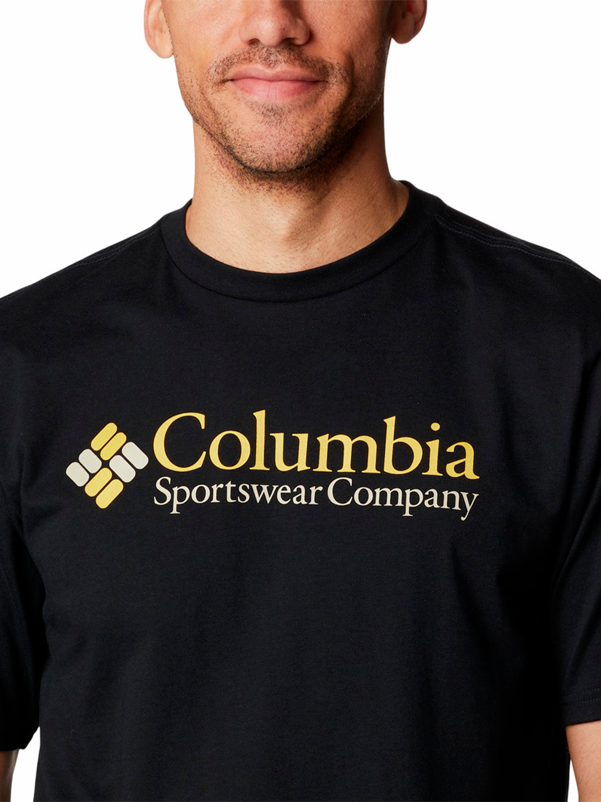 Camiseta Csc Basic Logo™ Short Sleeve Para Hombre