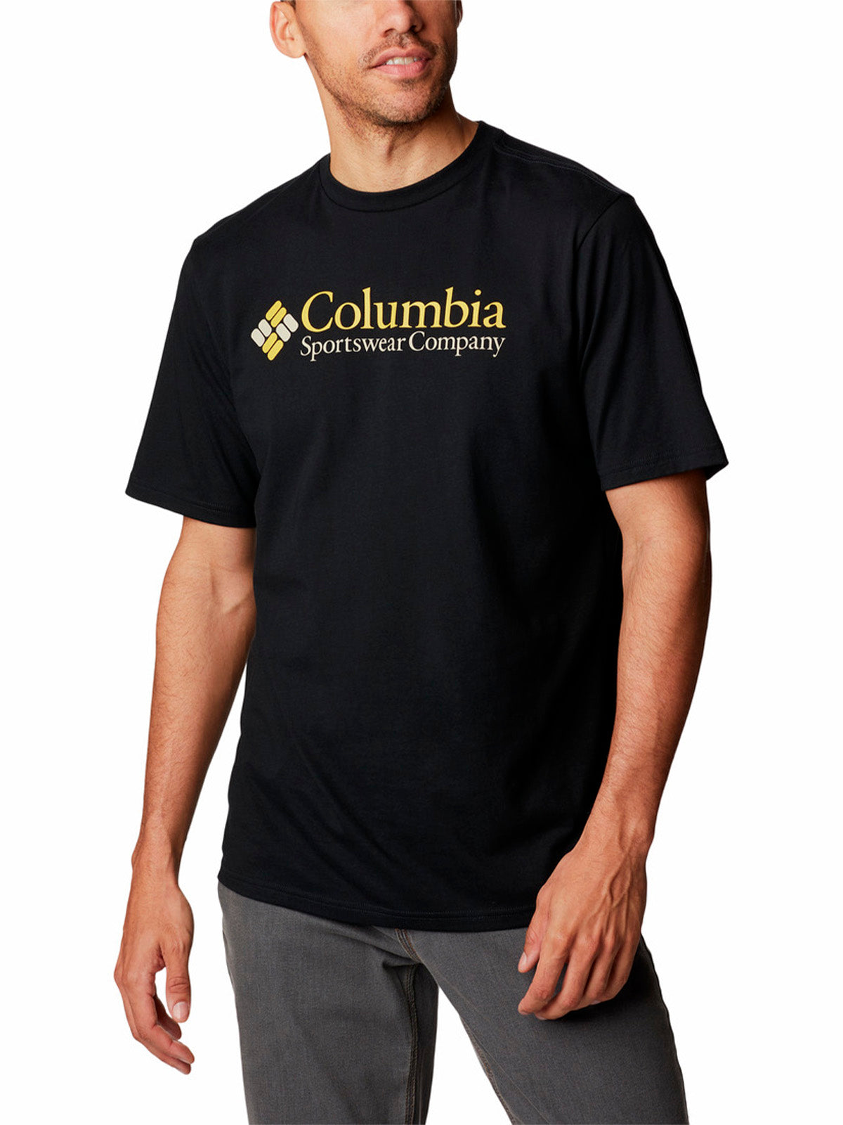 Camiseta Csc Basic Logo™ Short Sleeve Para Hombre