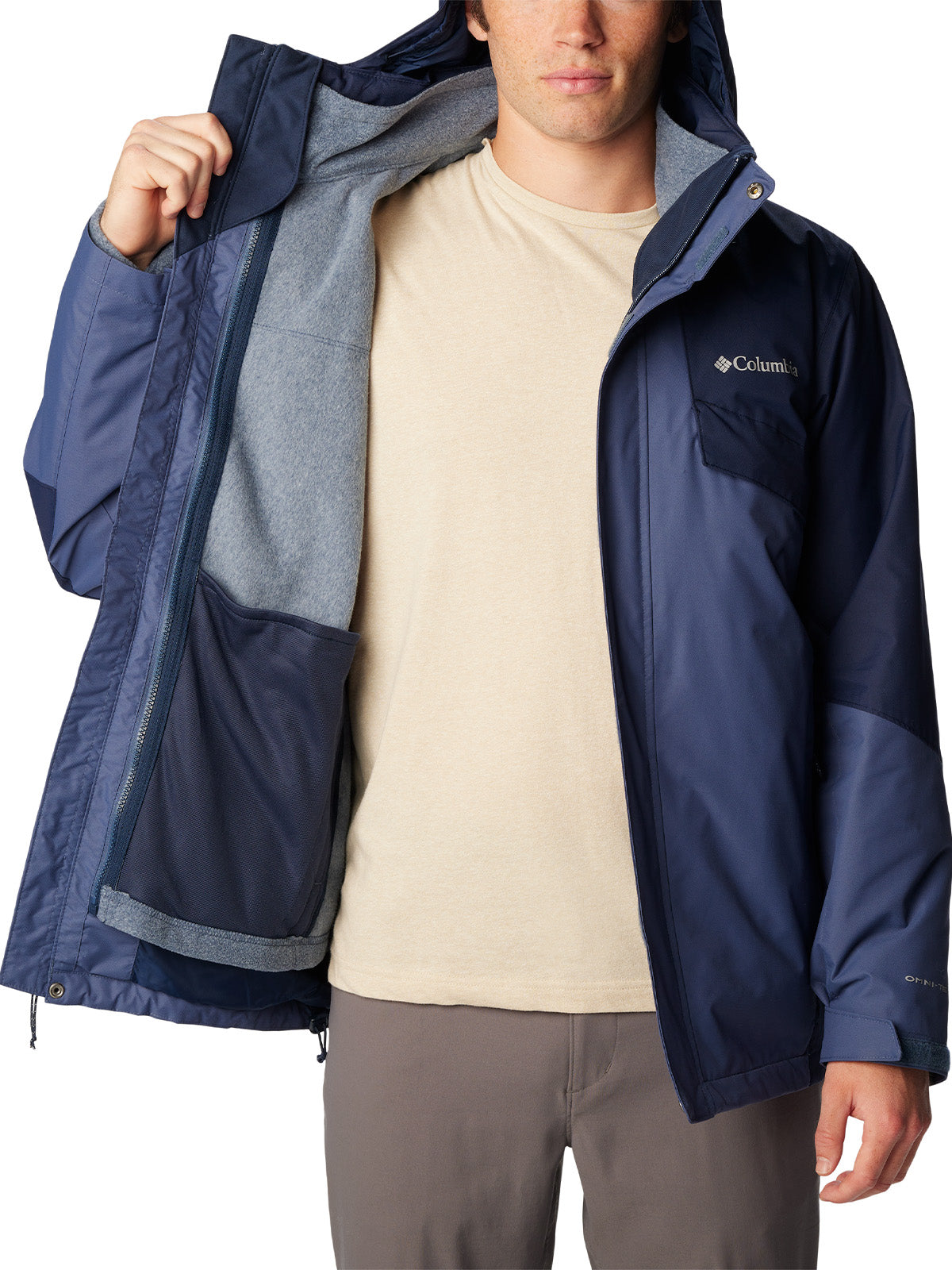Chaqueta Para Senderismo Bugaboo Ii Fleece Hombre Dark Mountain
