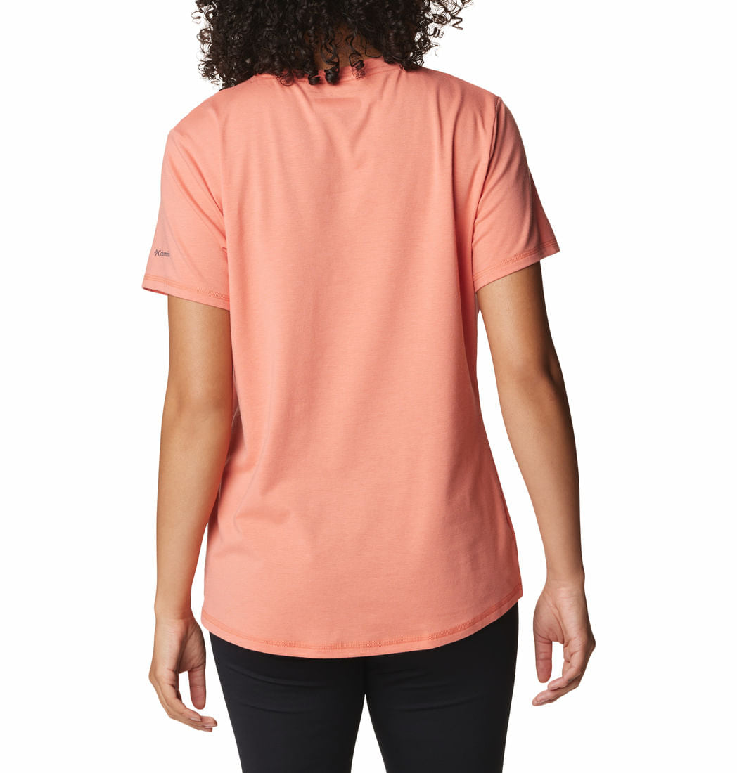 Camiseta Para Senderismo Sun Trek Ss Graphic Para Mujer