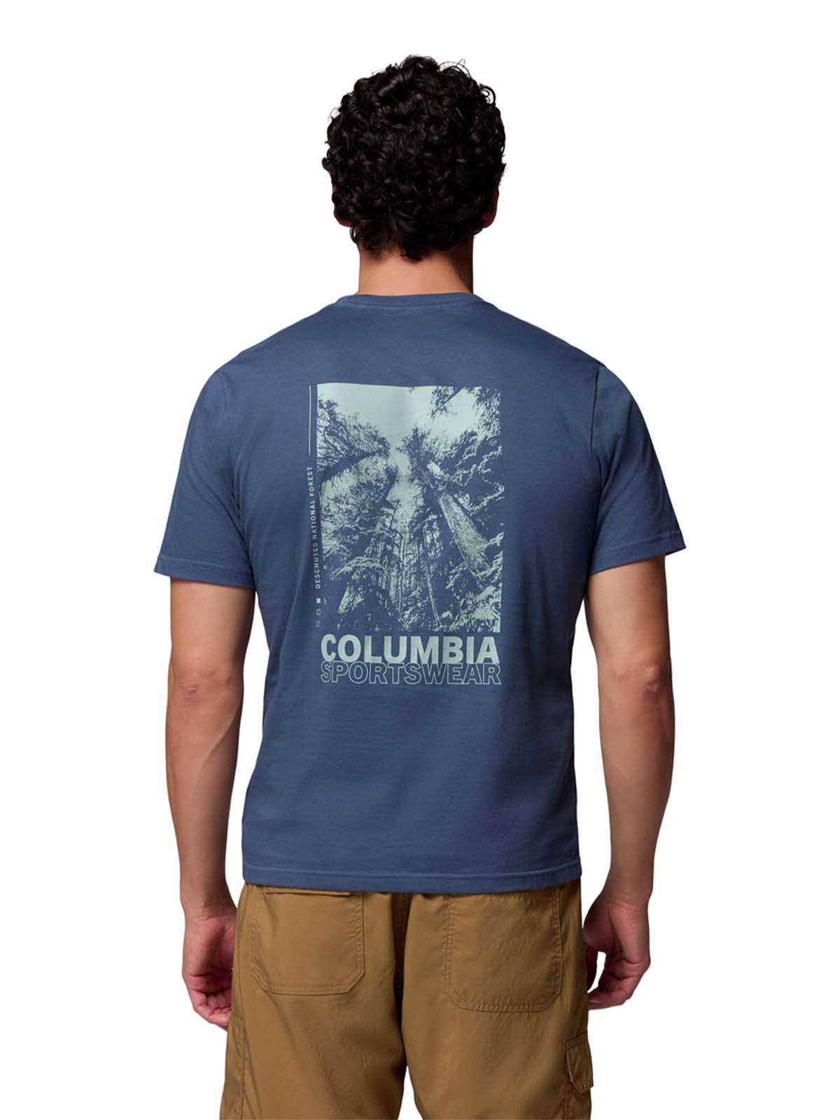 Camiseta Rapid Ridge Back Gra Hombre