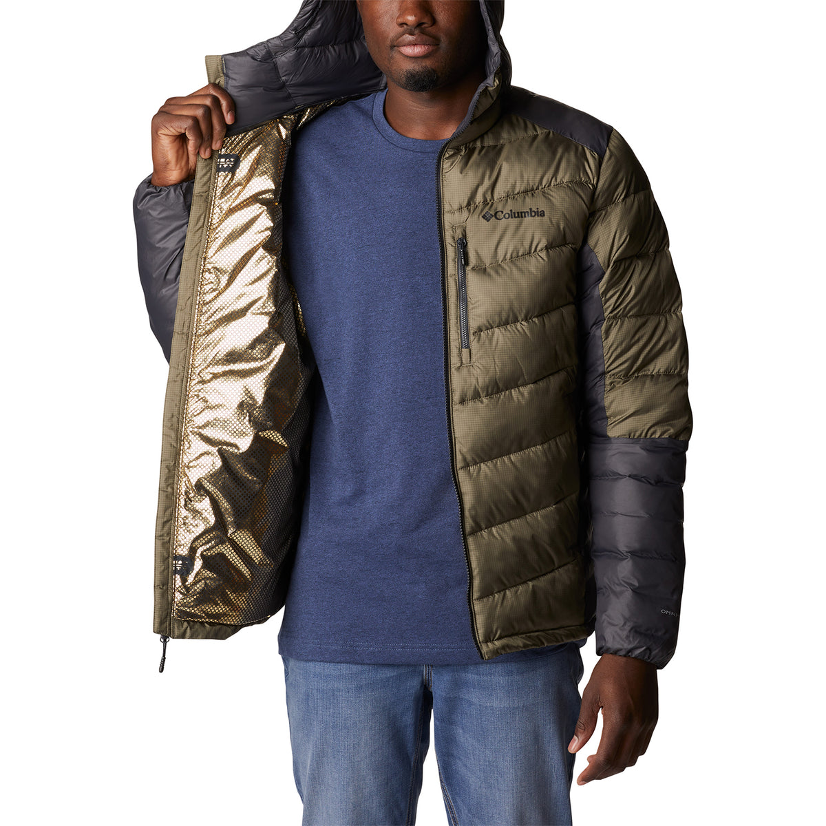 Chaqueta Labyrinth Loop™ Hooded Jacket Para Hombre Stone Green