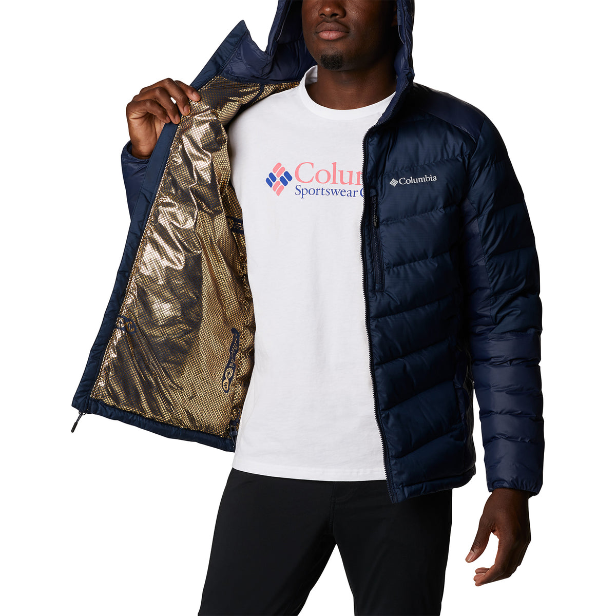 Chaqueta Labyrinth Loop™ Hooded Jacket Para Hombre Navy