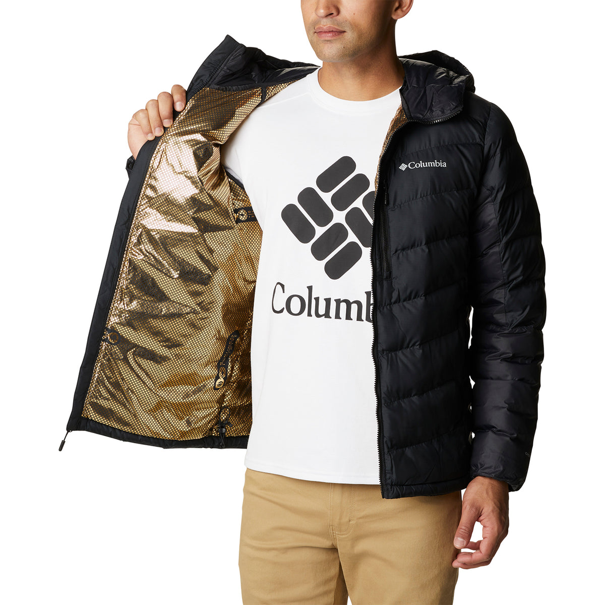 Chaqueta Labyrinth Loop™ Hooded Jacket Para Hombre Negra