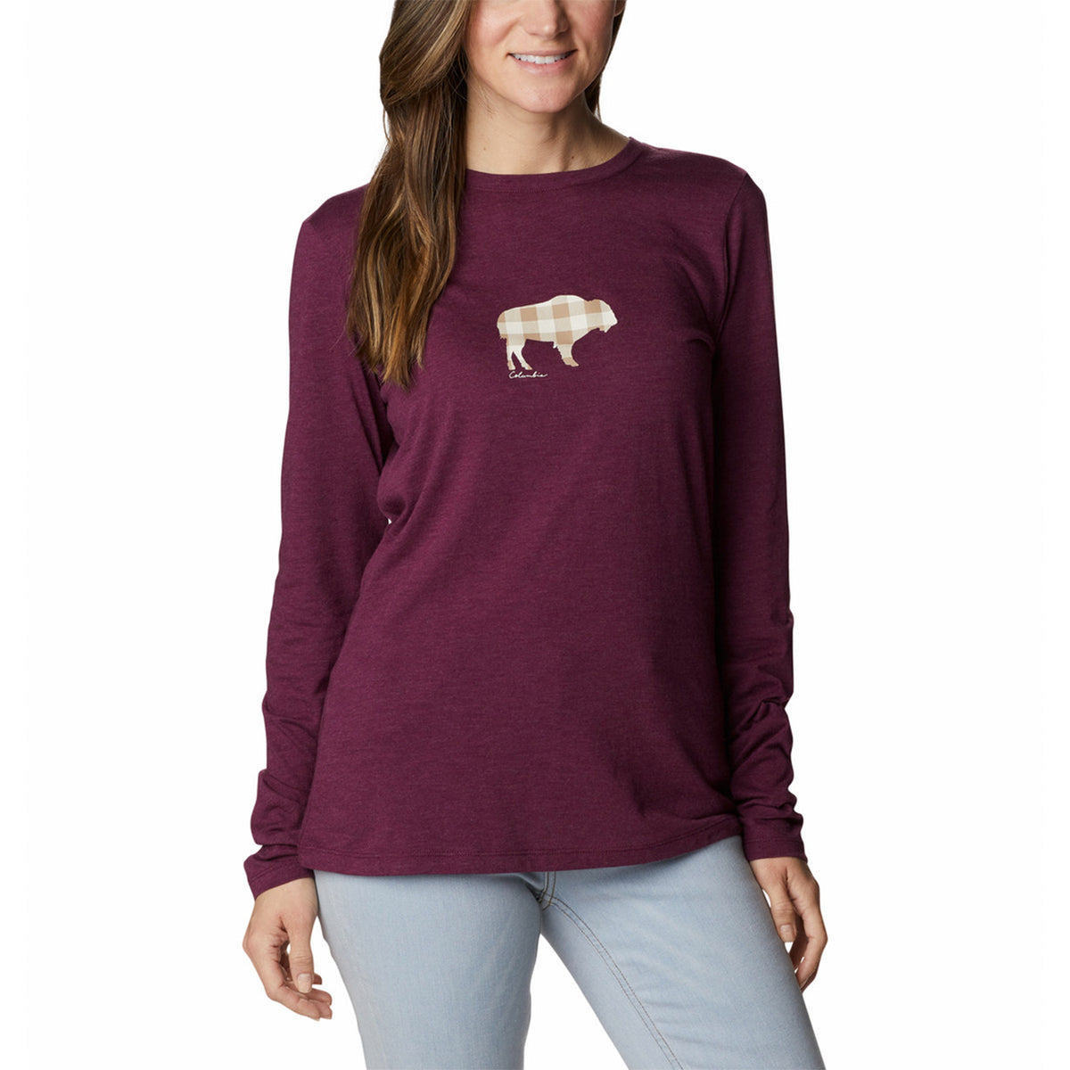 Camiseta Hidden Haven™ Ls Tee Para Mujer