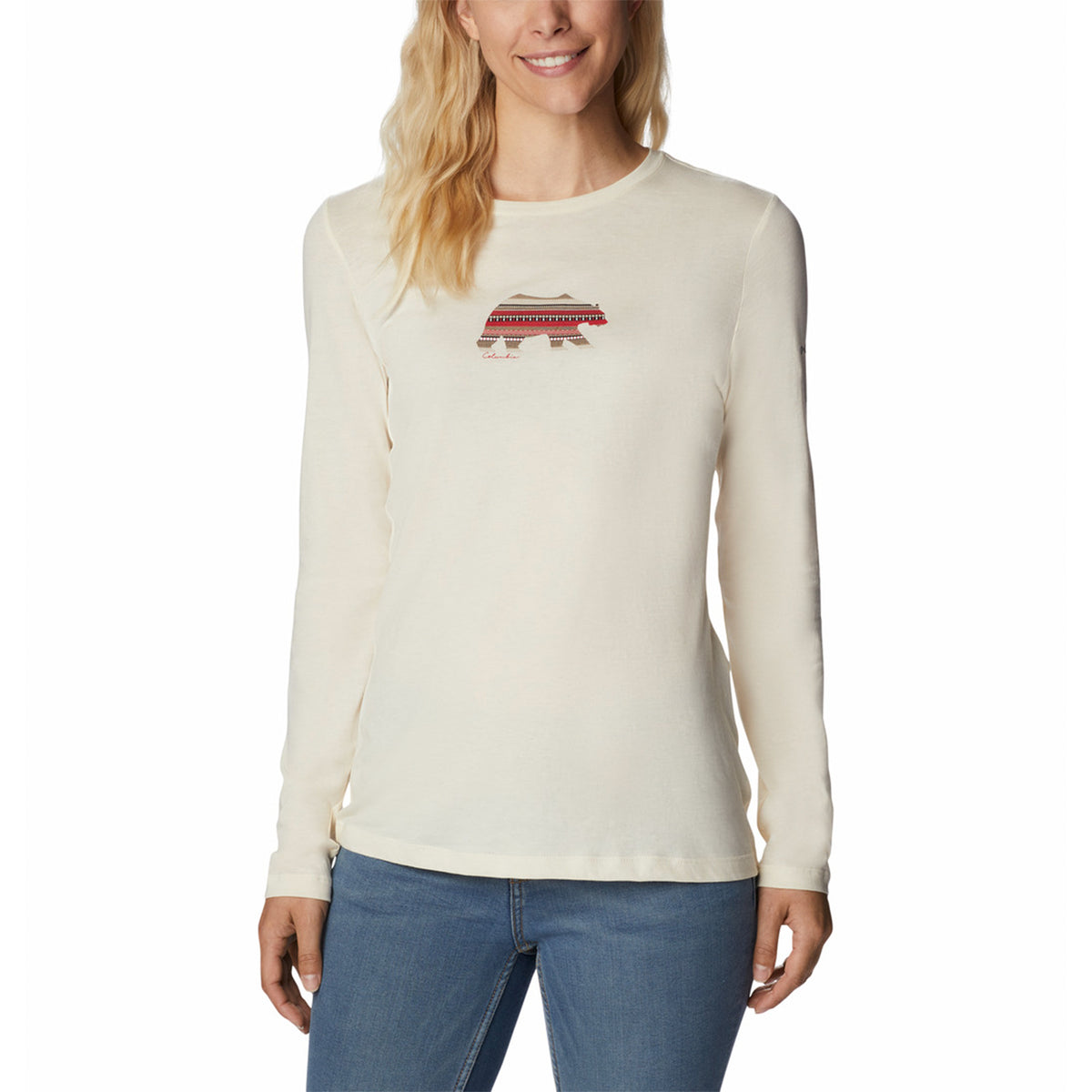 Camiseta Hidden Haven™ Ls Tee Para Mujer