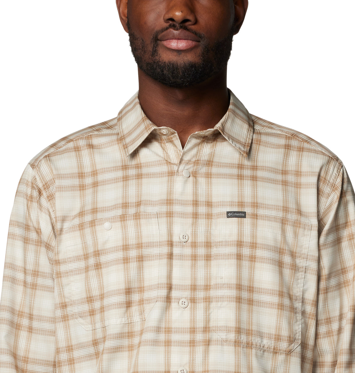 Camisa Para Senderismo Silver Ridge™ Utility Lite Plaid Ls Hombre