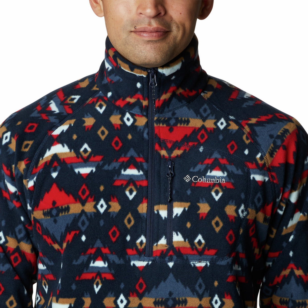 Saco Fast Trek™ Printed Half Zip Para Hombre