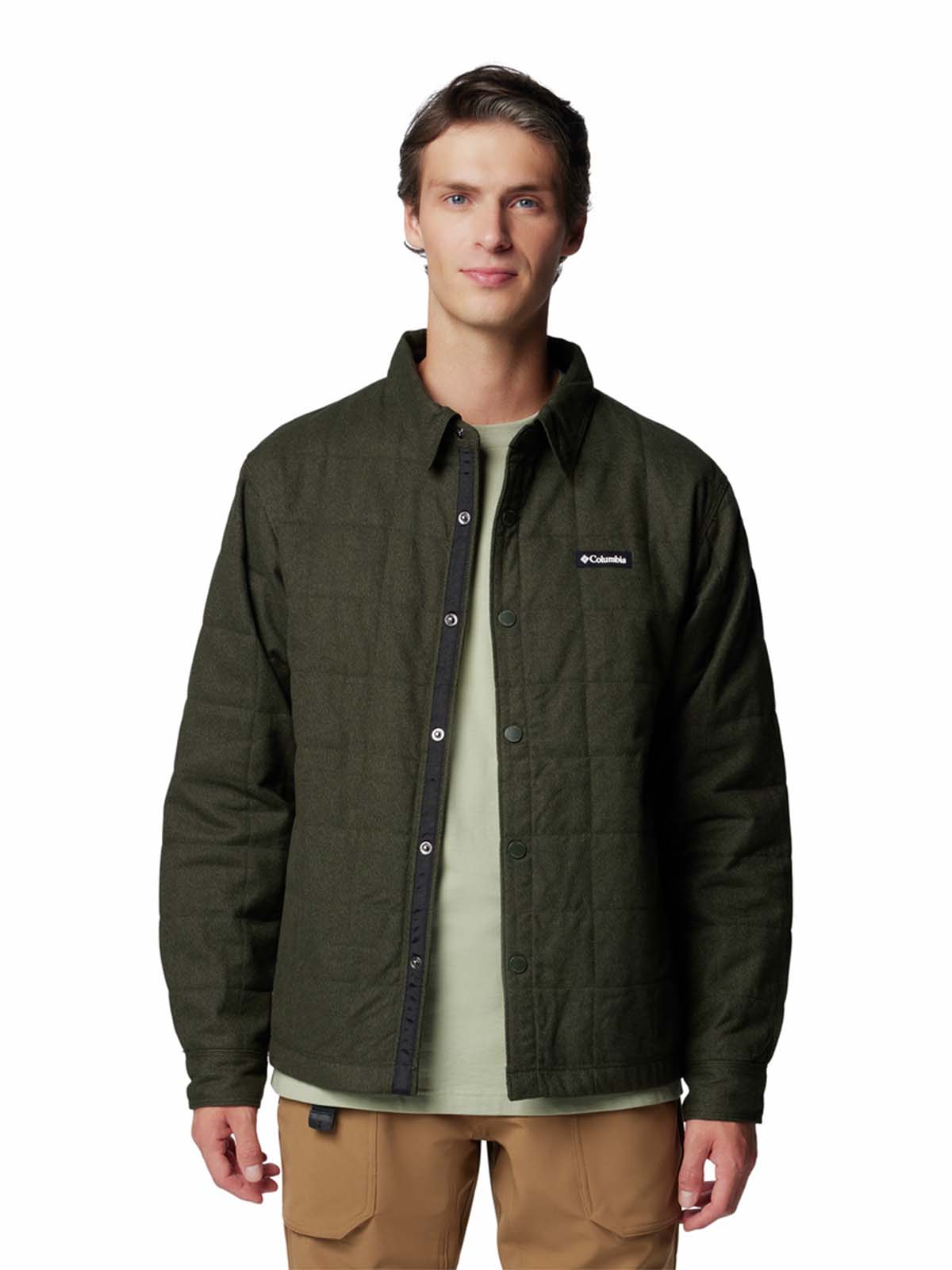 Chaqueta Lifestyle Landroamer™ Quilted Shirt Jacket Hombre Verde
