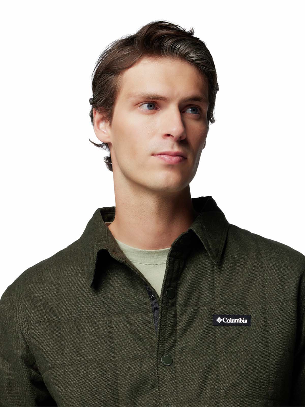 Chaqueta Lifestyle Landroamer™ Quilted Shirt Jacket Hombre Verde