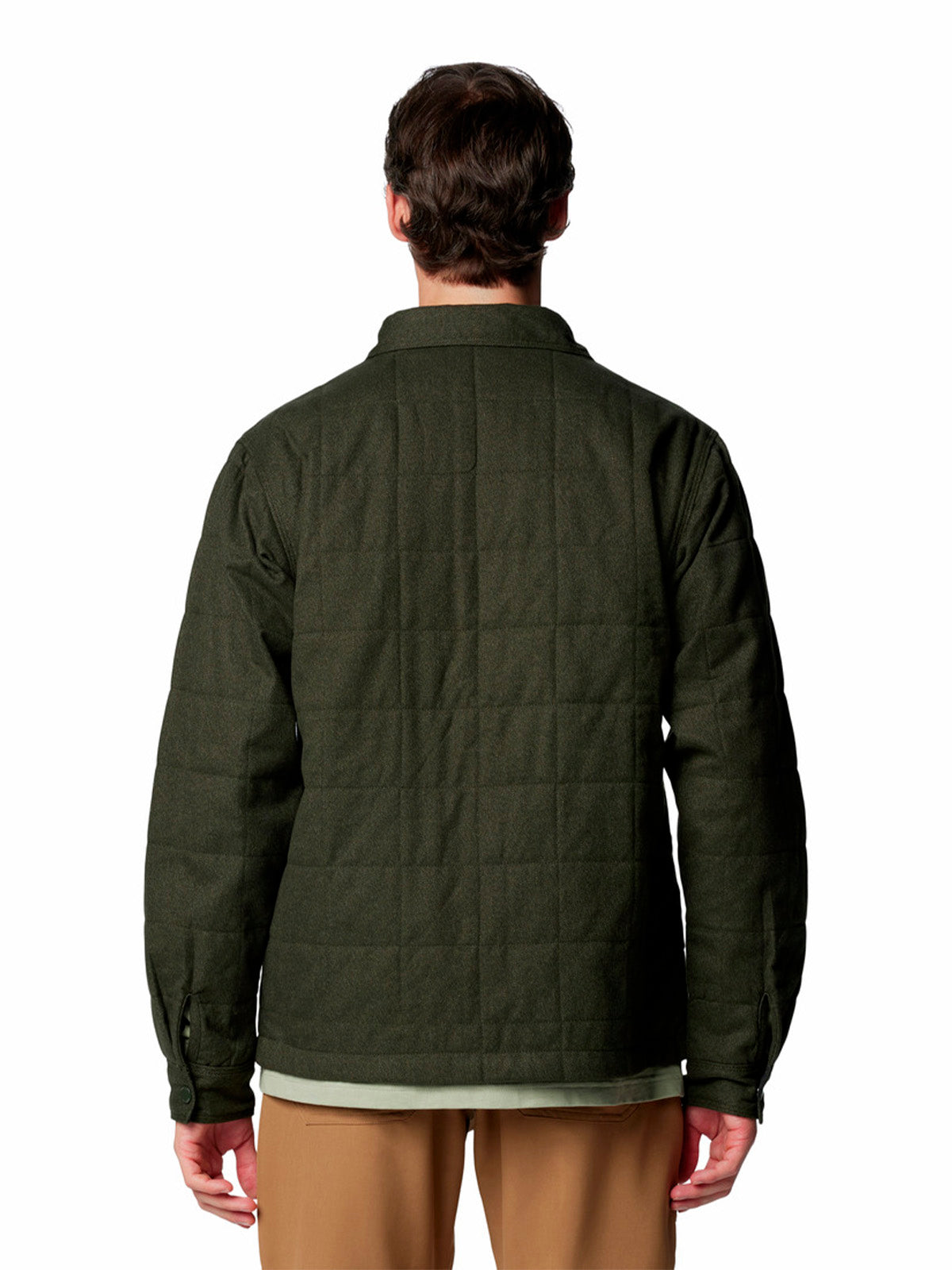 Chaqueta Lifestyle Landroamer™ Quilted Shirt Jacket Hombre Verde