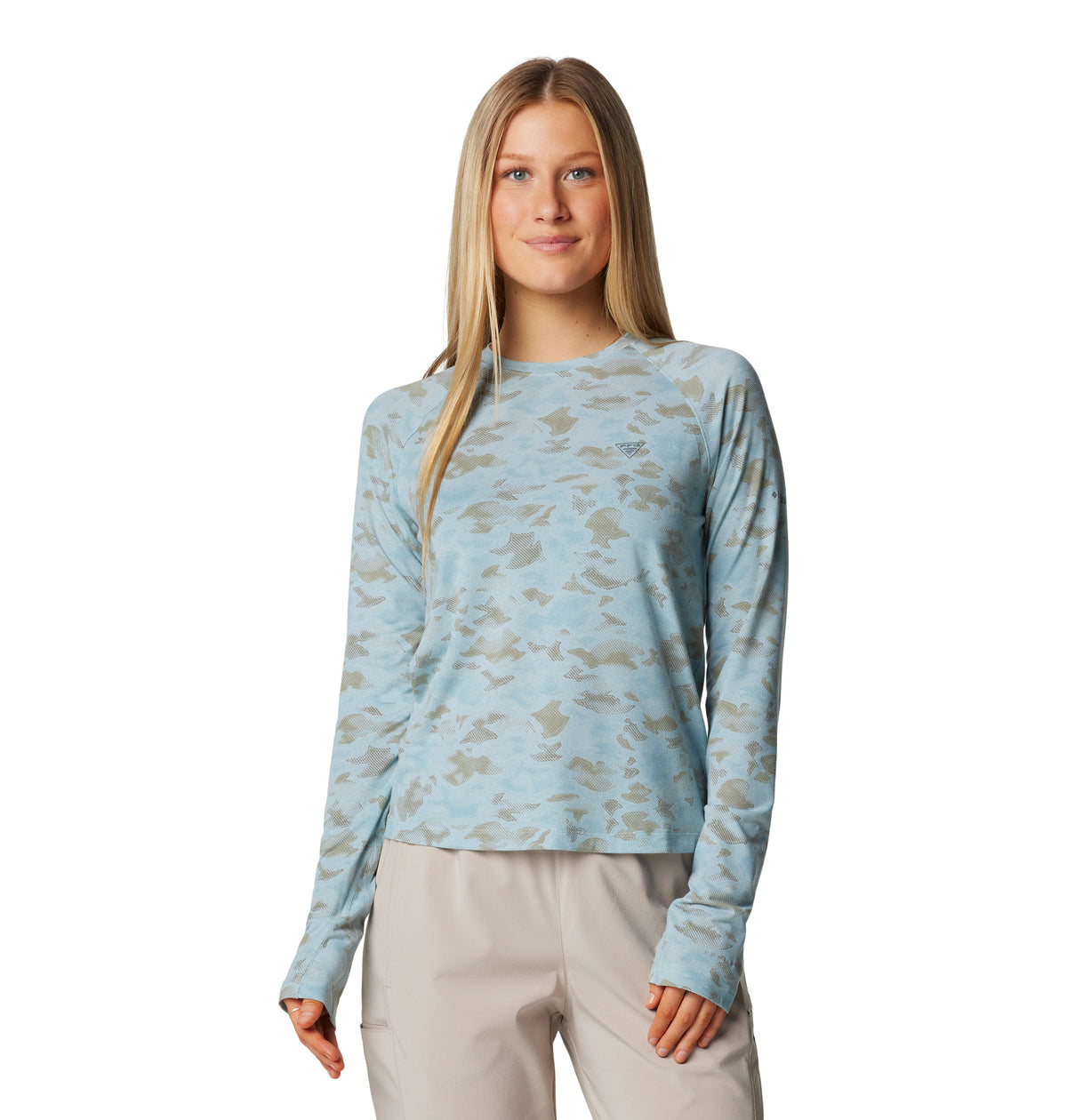 Camiseta Para Pesca Pfg Uncharted™ Knit Long Sleeve Mujer