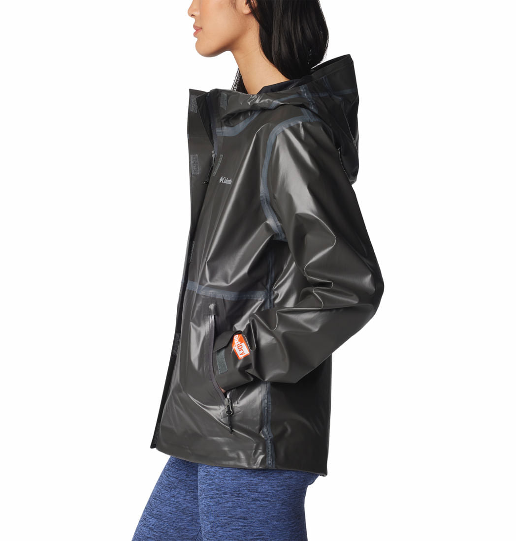 Chaqueta Para Senderismo Outdry Extreme Hikel Shark Mujer