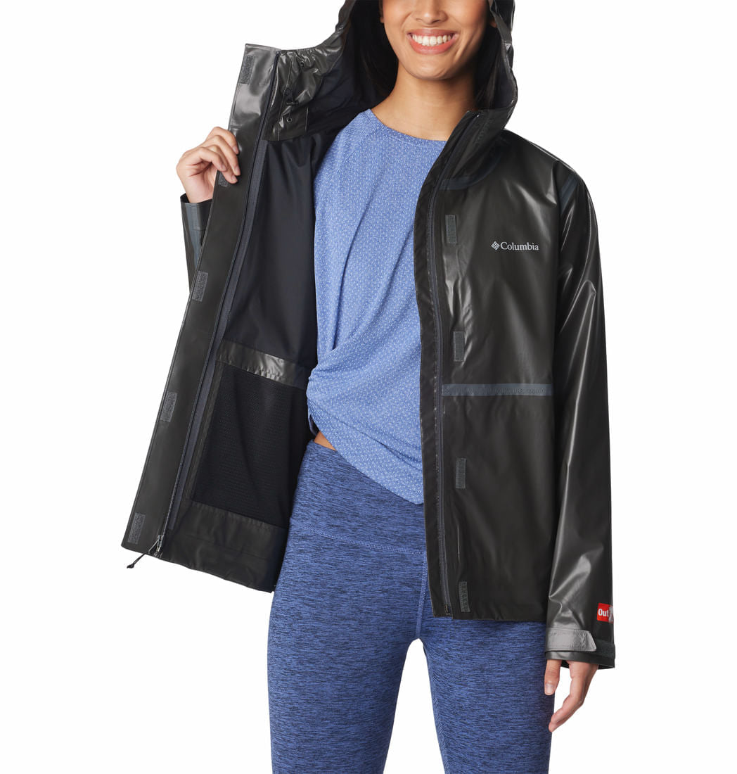 Chaqueta Para Senderismo Outdry Extreme Hikel Shark Mujer