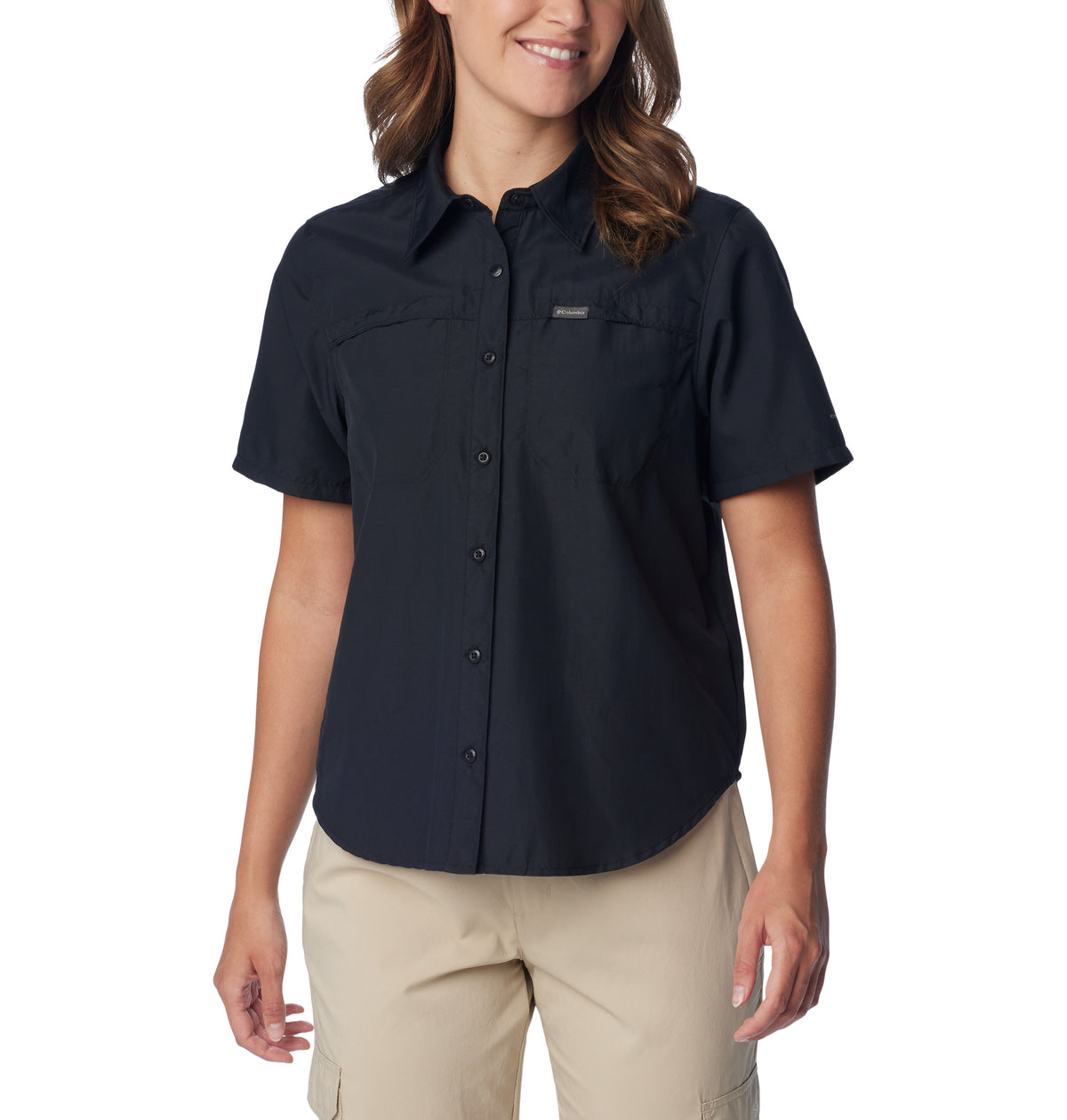Camisa Para Senderismo Silver Ridge™ 3.0 Ss Mujer