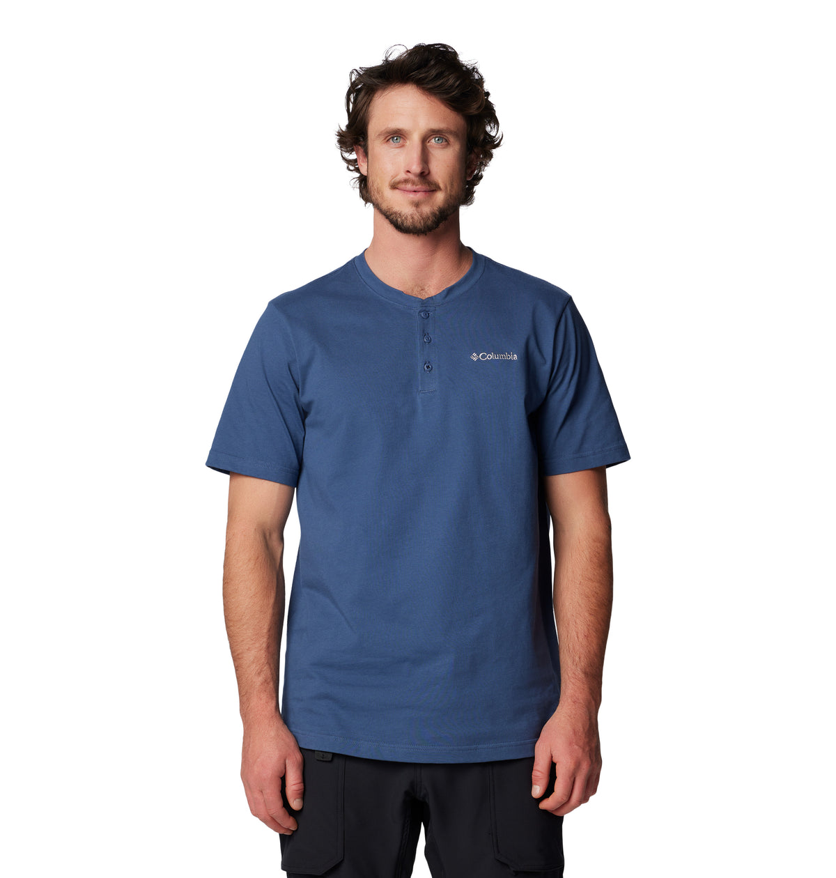 Camiseta Lifestyle Landroamer™ Ss Henley Ii Hombre
