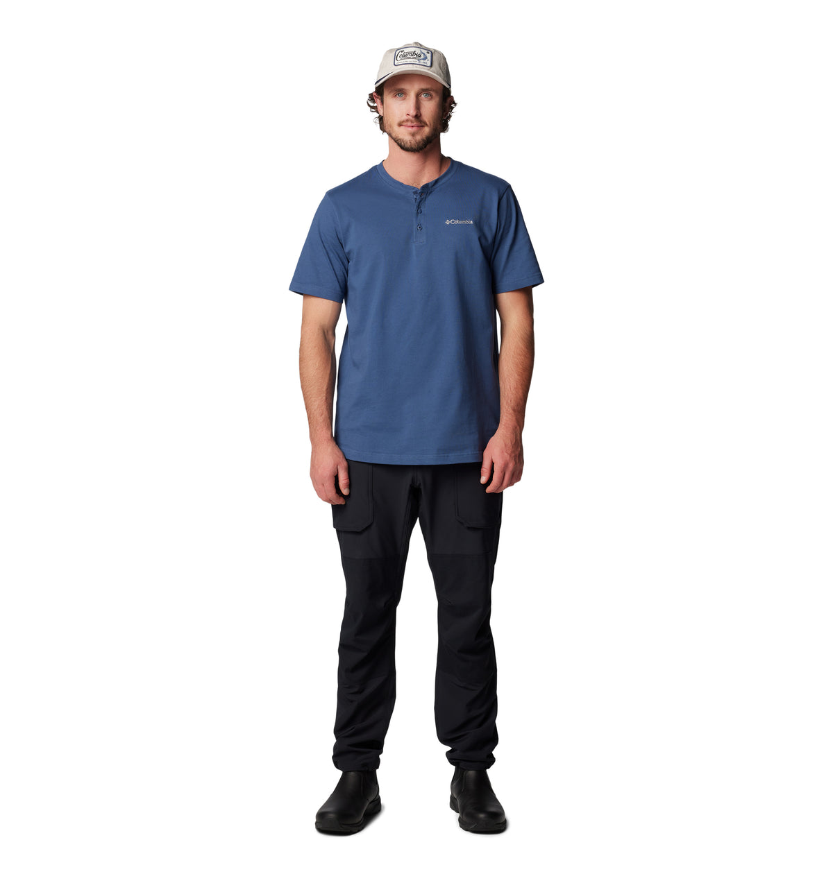 Camiseta Lifestyle Landroamer™ Ss Henley Ii Hombre