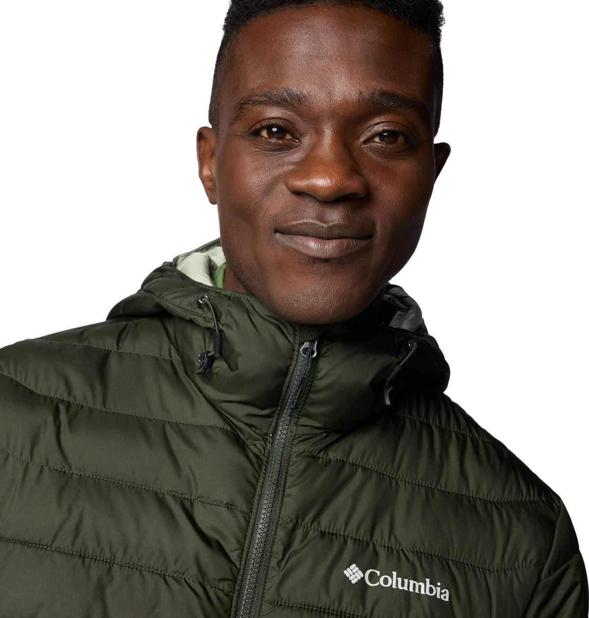 Chaqueta Para Senderismo Powder Lite™ Ii Hooded Jacket Hombre Verde