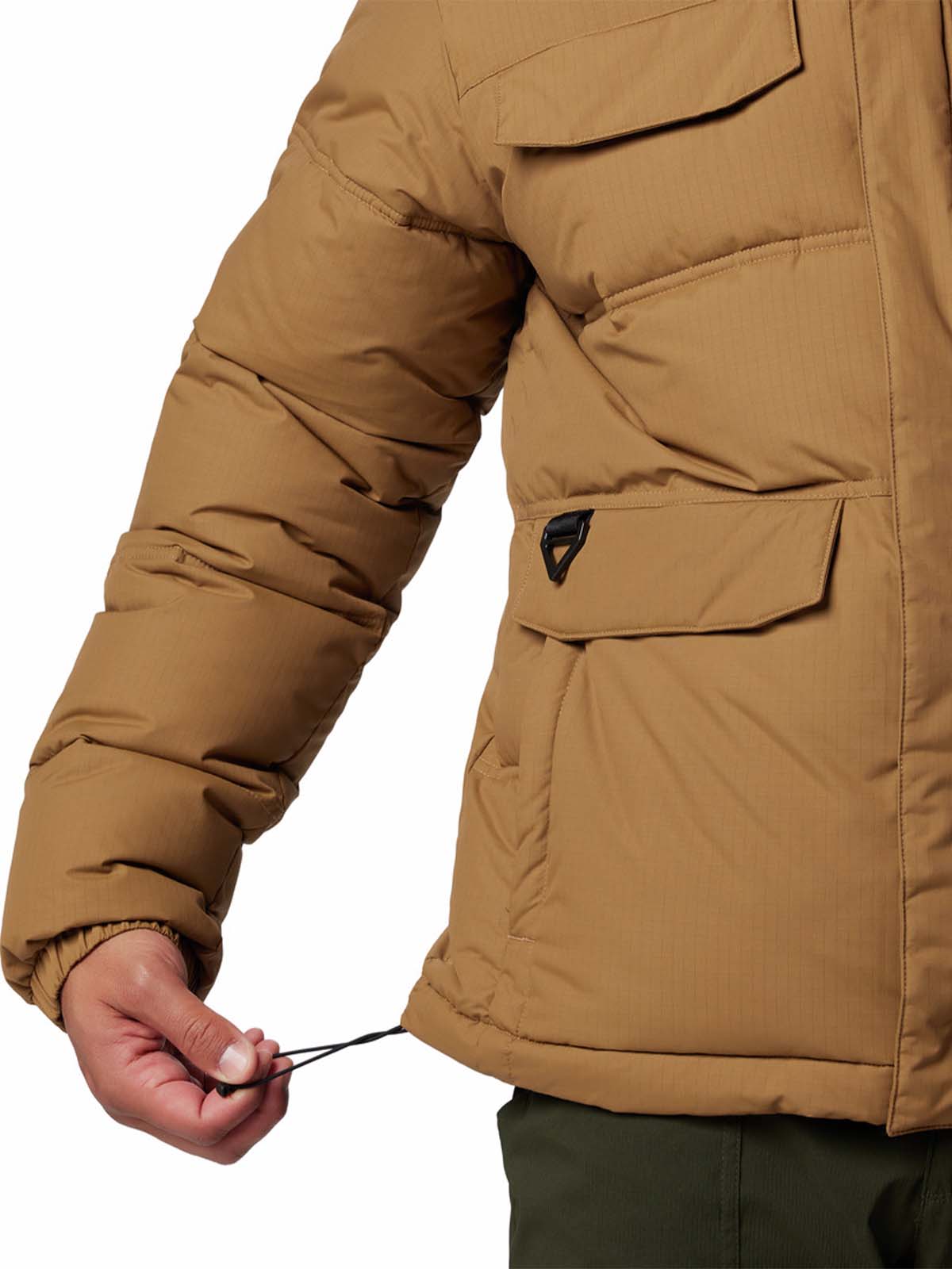 Chaqueta Para Senderismo Landroamer™ Puffer Jacket Hombre Caqui