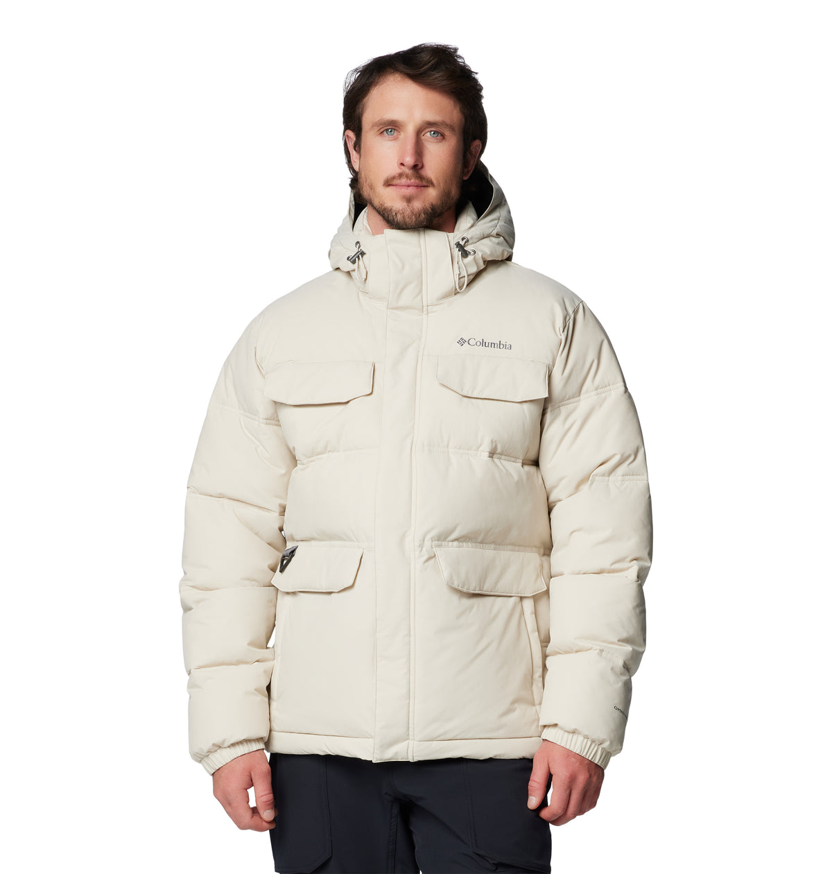 Chaqueta Para Senderismo Landroamer™ Puffer Jacket Hombre Beige