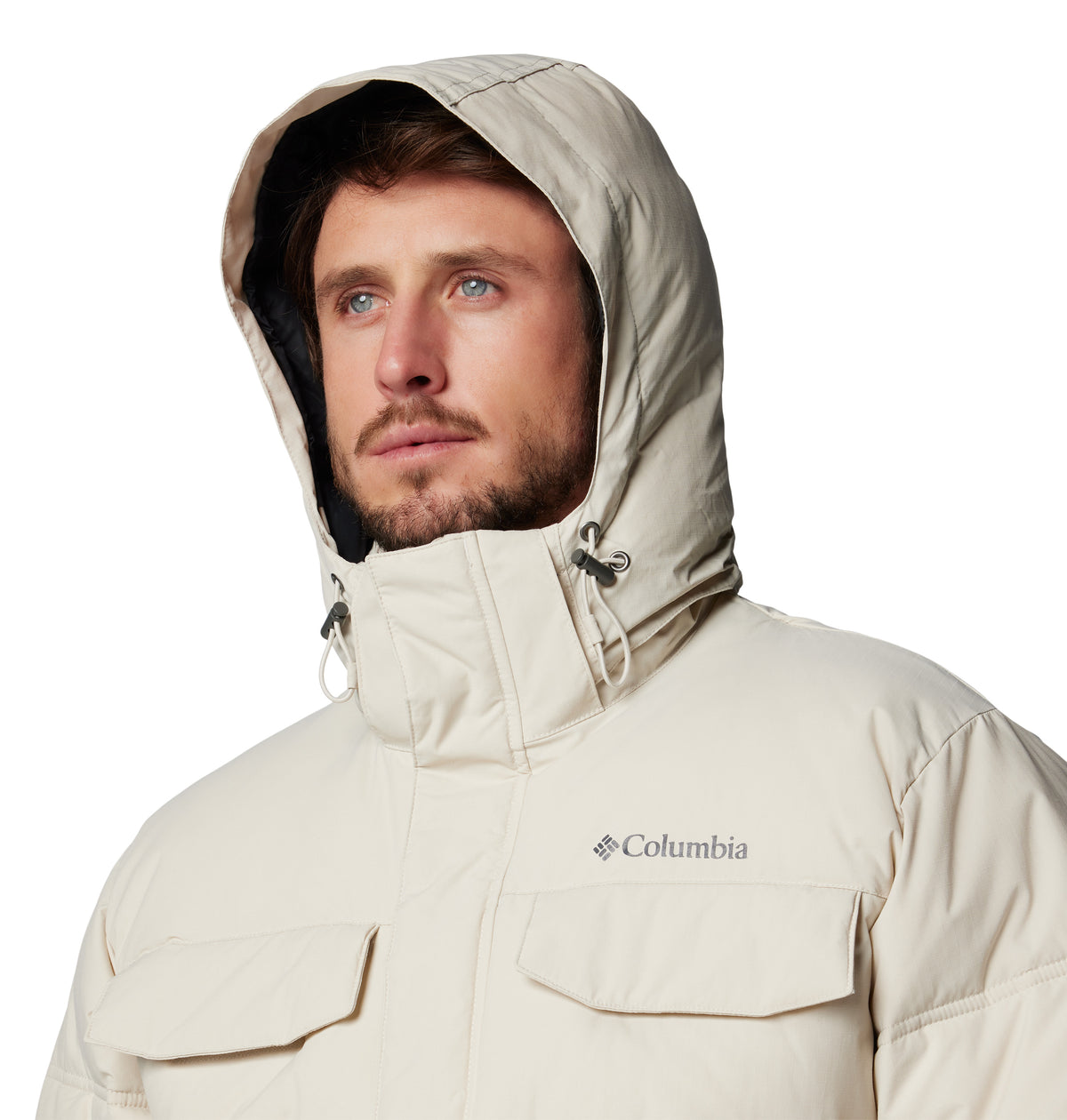 Chaqueta Para Senderismo Landroamer™ Puffer Jacket Hombre Beige