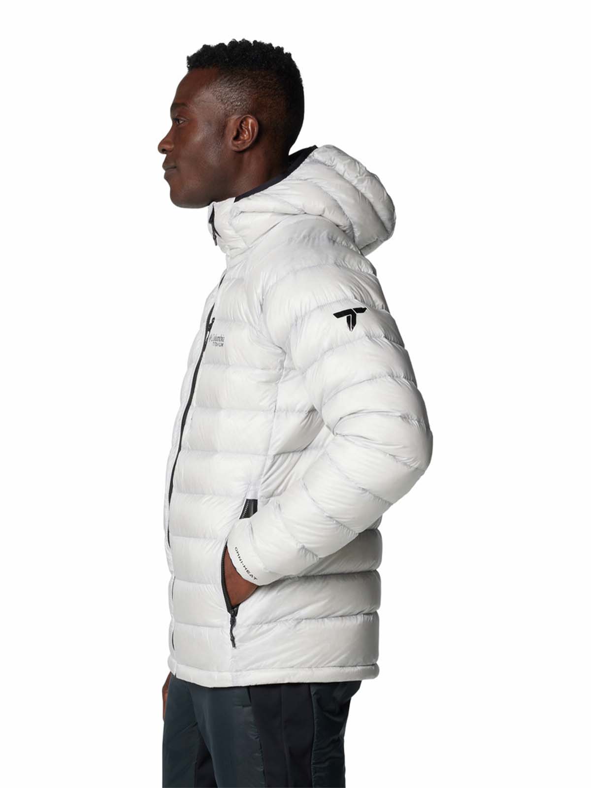 Chaqueta Para Senderismo Arctic Crest™ Down Hooded Jacket Hombre Blanca
