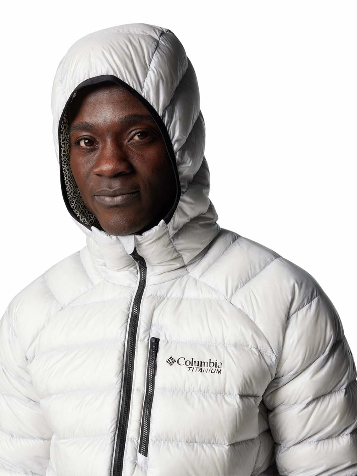 Chaqueta Para Senderismo Arctic Crest™ Down Hooded Jacket Hombre Blanca