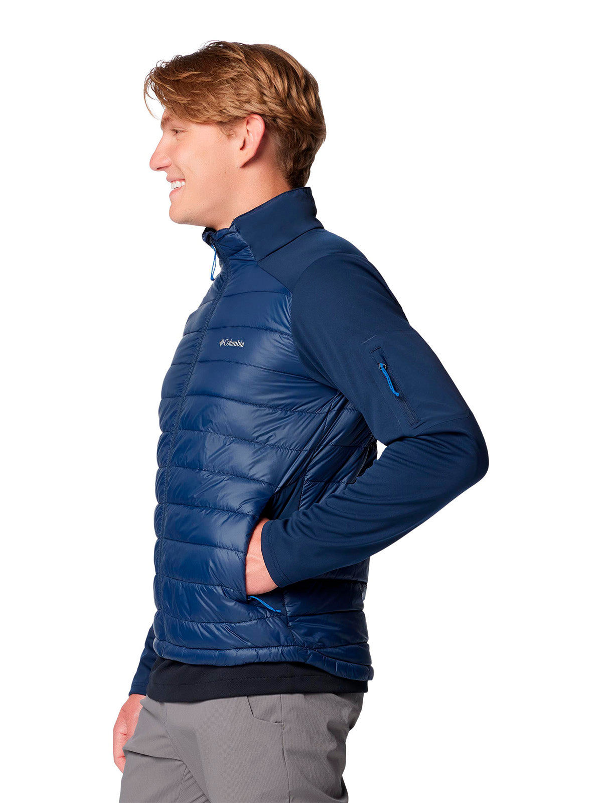 Chaqueta Para Senderismo Columbia Tech™ Hybrid Softshell Hombre Azul