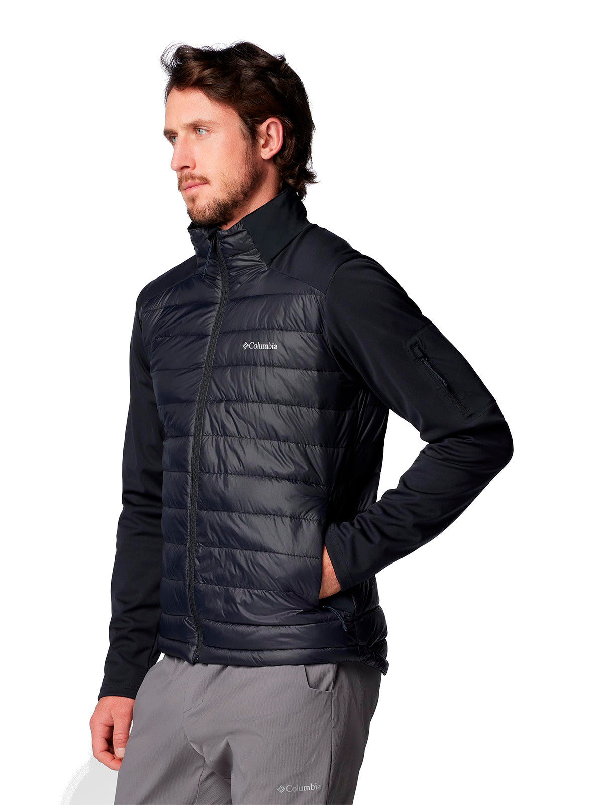 Chaqueta Para Senderismo Columbia Tech™ Hybrid Softshell Hombre Negra