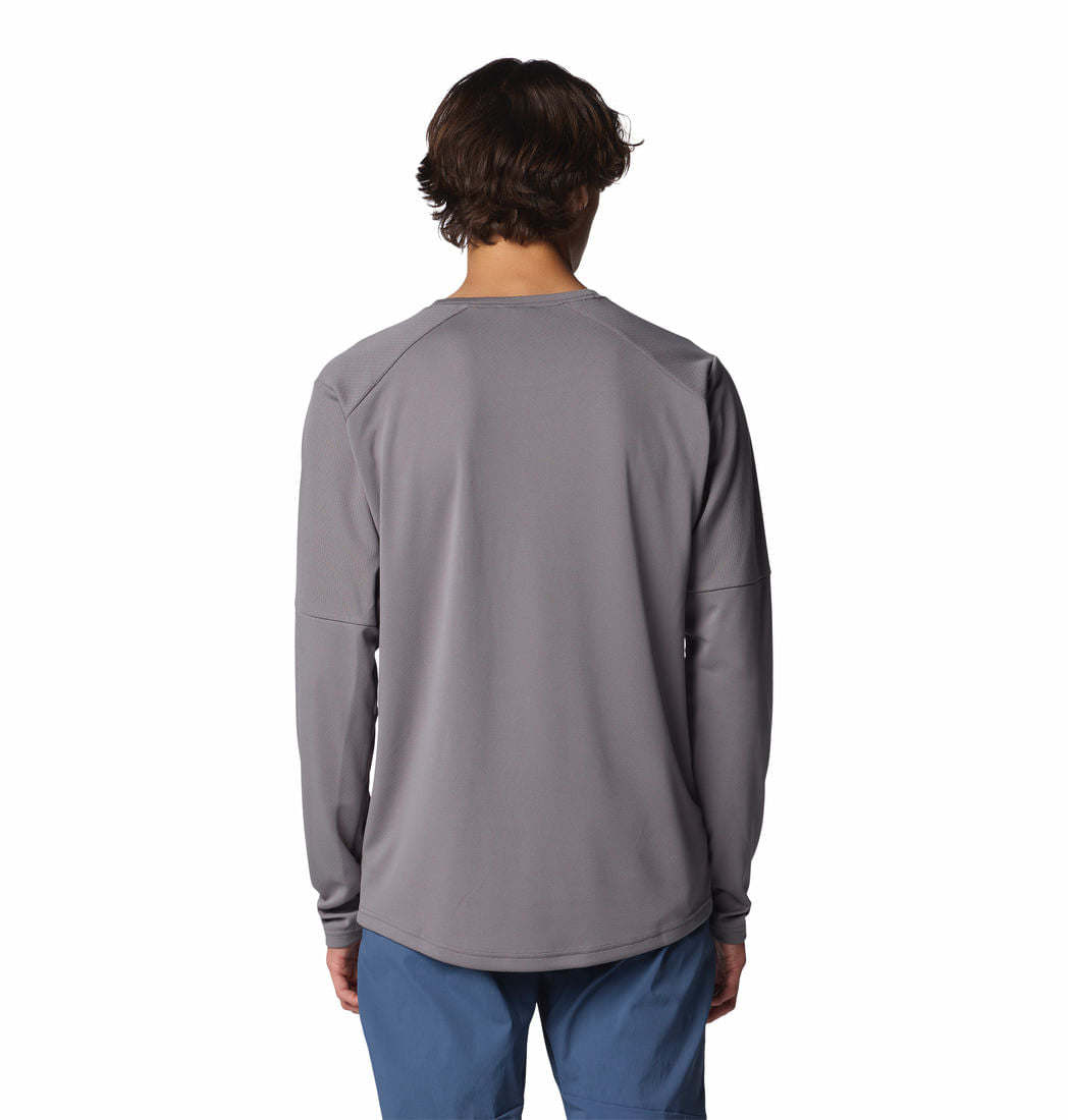 Camiseta Para Senderismo Columbia Tech™ Knit Long Sleeve Crew Hombre
