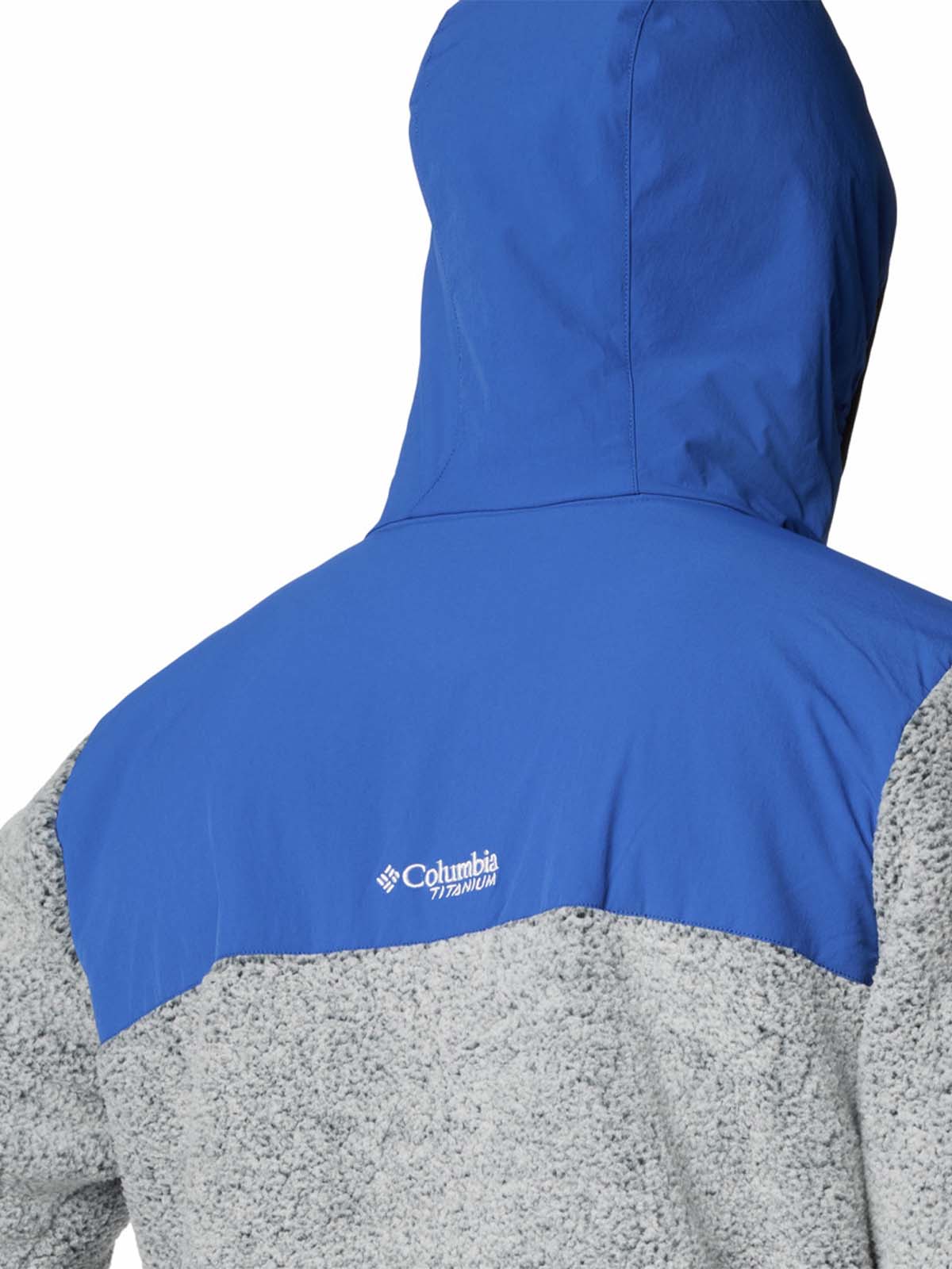 Chaqueta Para Senderismo Arctic Crest™ Sherpa Full Zip Hombre Gris Con Azul