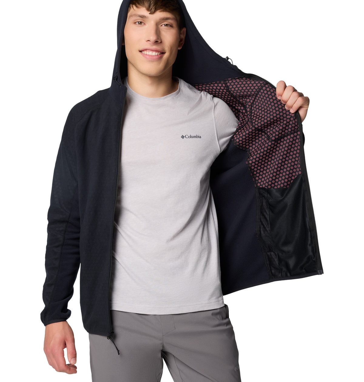 Saco Para Senderismo Outdoor Tracks™ Hooded Full Zip Ii Hombre