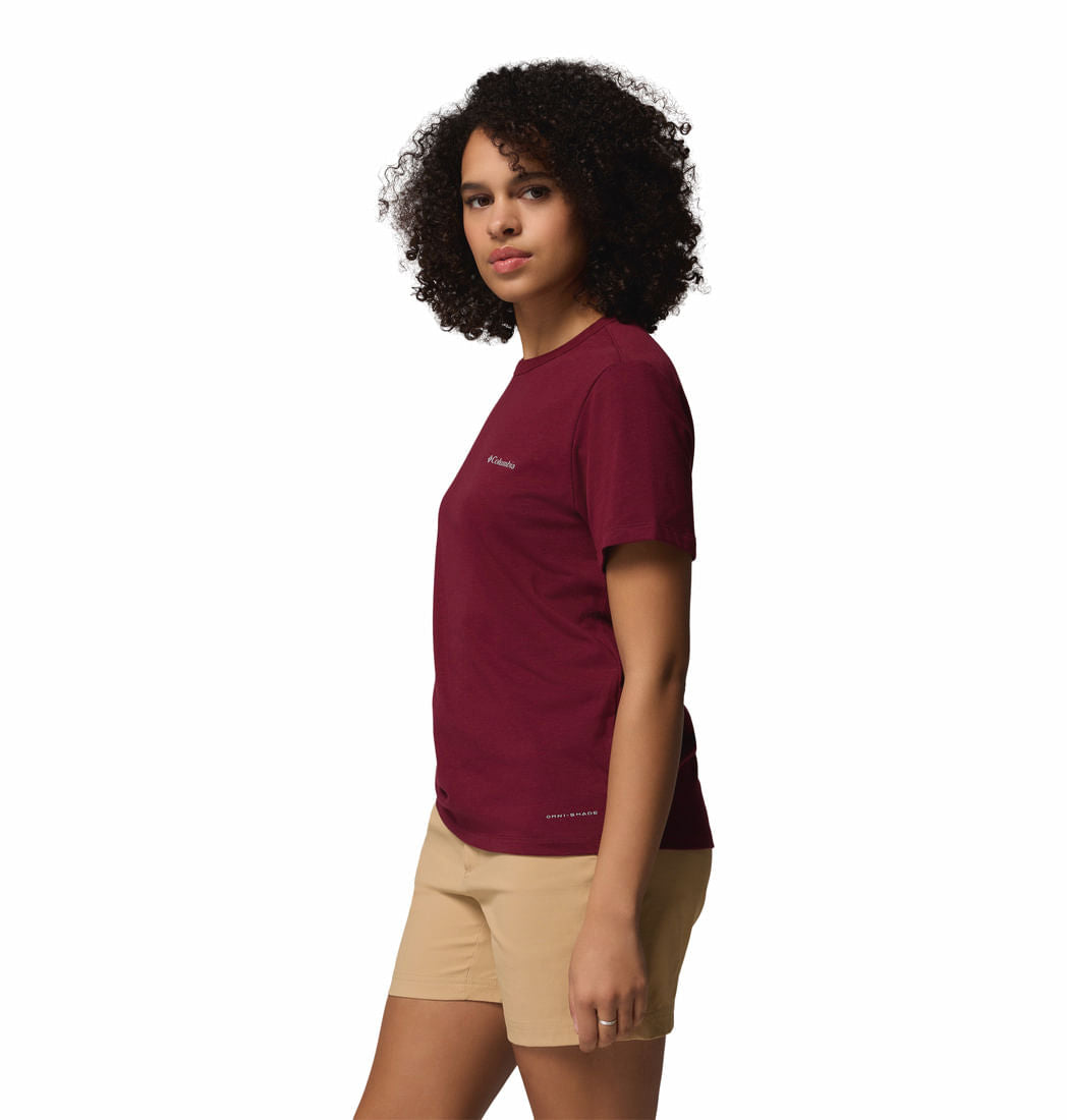 Camiseta Sun Trek Ss Ii Mujer