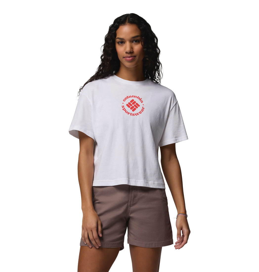 Camiseta Rolling Bend Graphic Mujer
