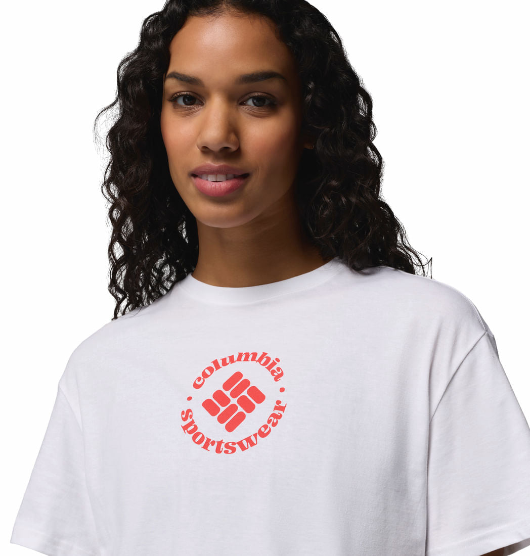 Camiseta Rolling Bend Graphic Mujer