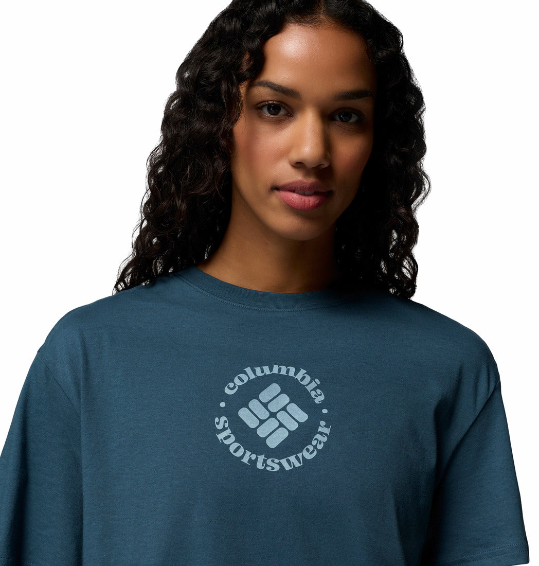 Camiseta Rolling Bend Graphic Mujer