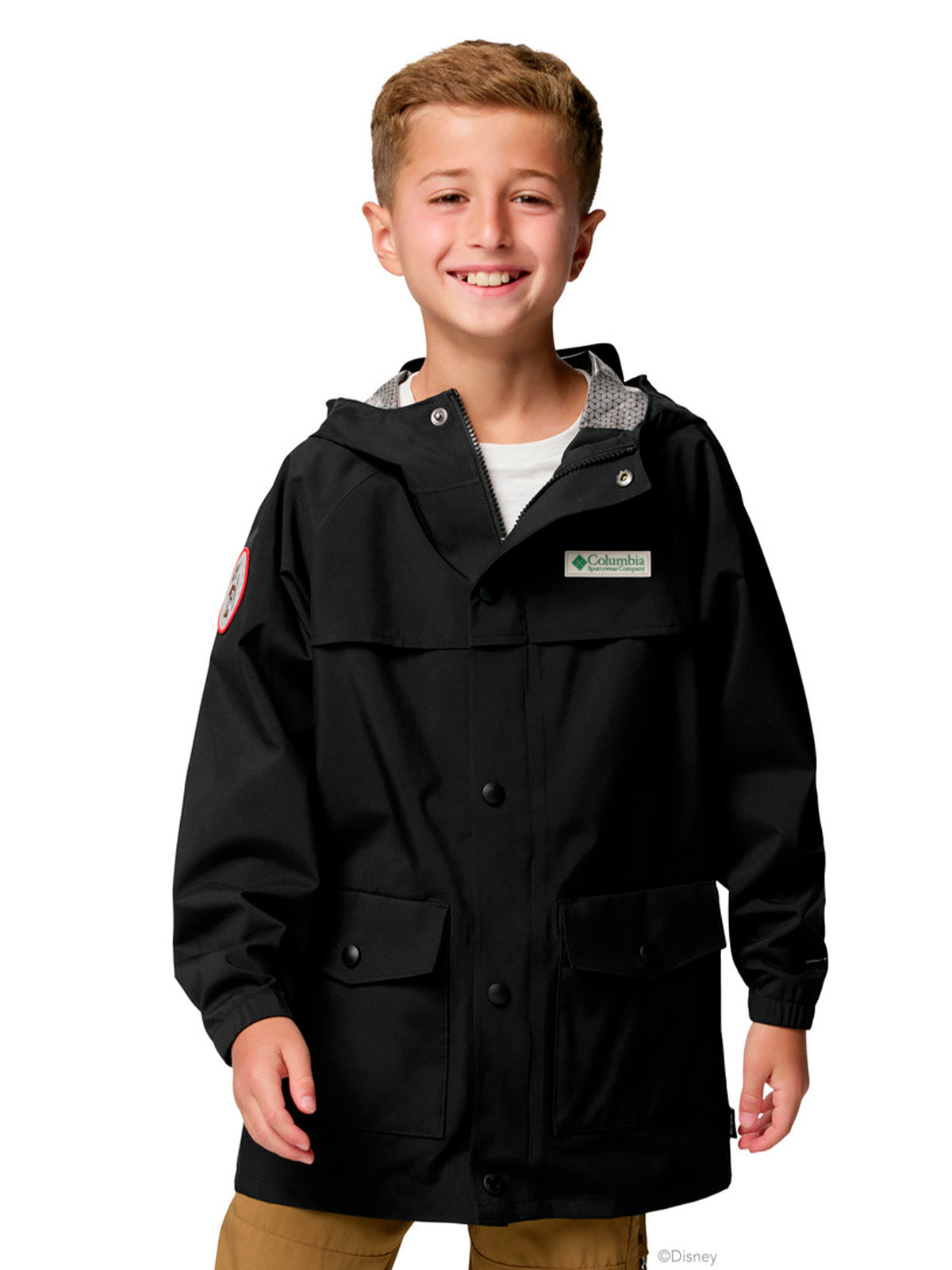 Chaqueta Para Lluvia Y Csc X Disney Mickey Ibex™ Rain Shell Unisex Negra