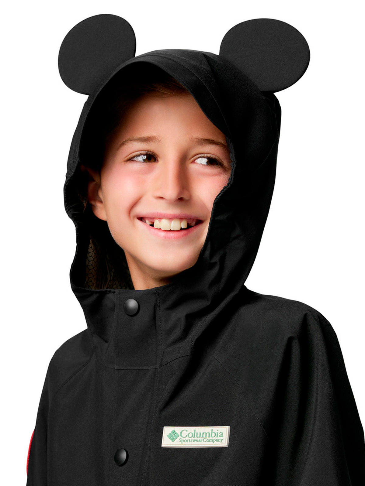 Chaqueta Para Lluvia Y Csc X Disney Mickey Ibex™ Rain Shell Unisex Negra