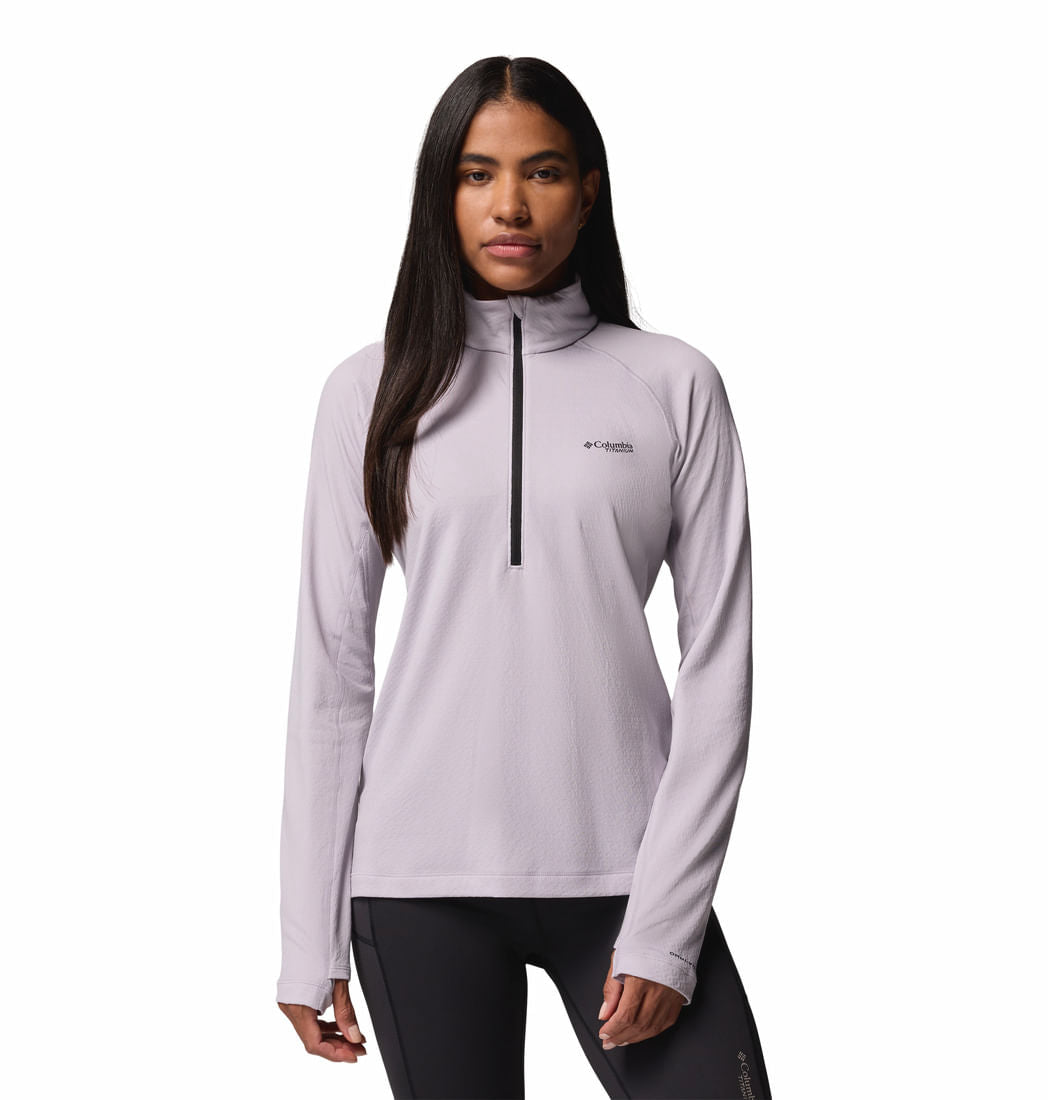 Camiseta Driventure Half Zip Mujer