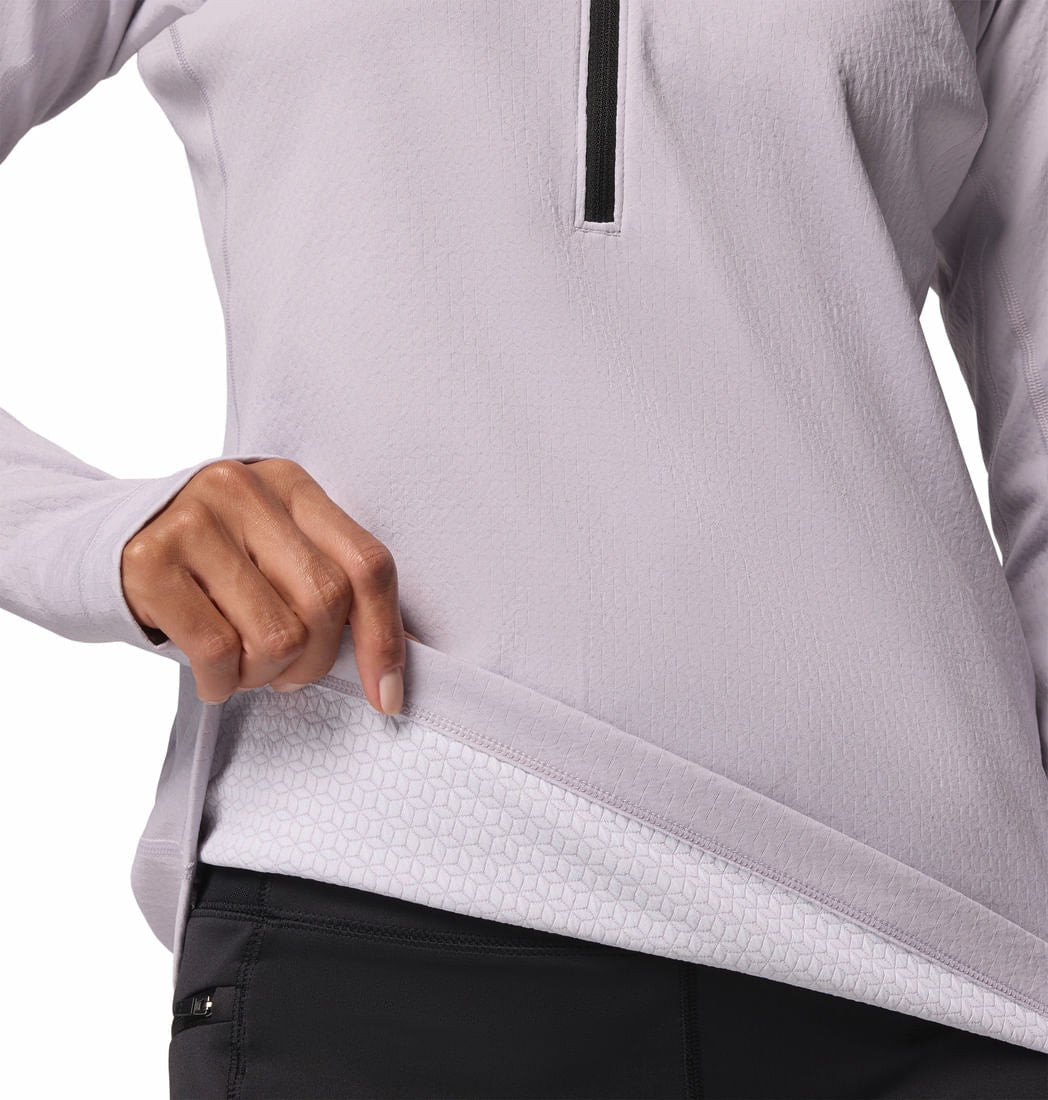 Camiseta Driventure Half Zip Mujer