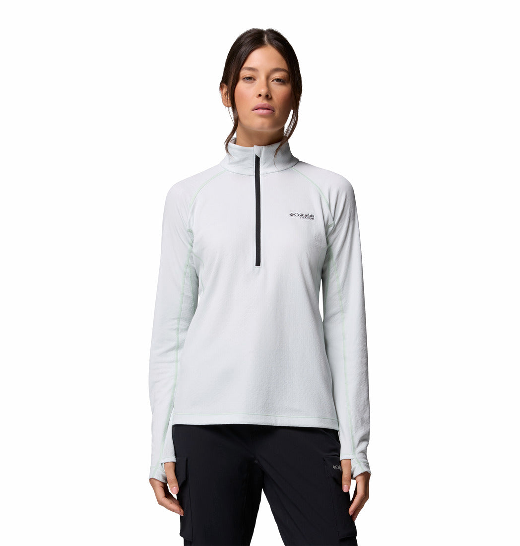 Camisa Driventure™ Media Cremallera Para Mujer