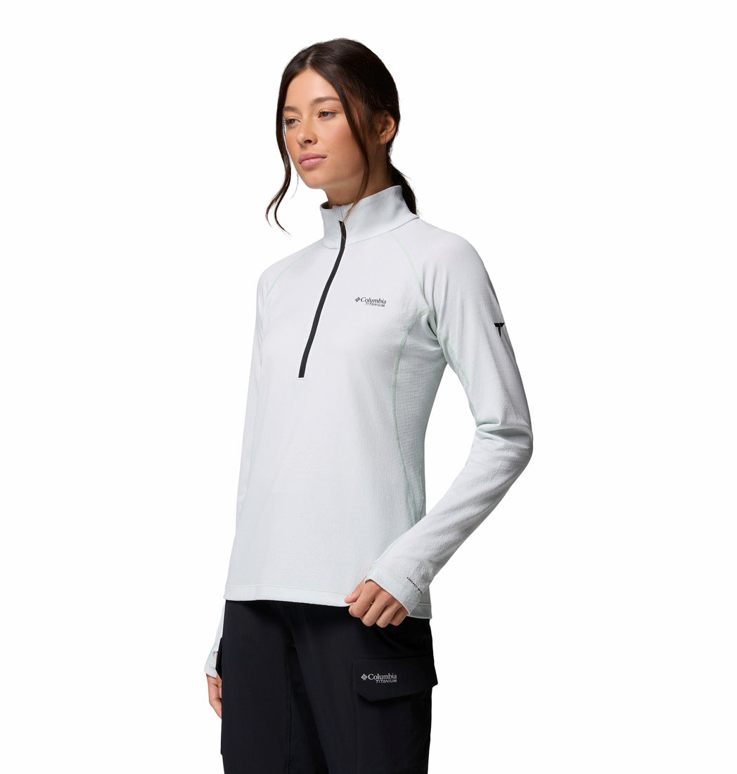 Camisa Driventure™ Media Cremallera Para Mujer