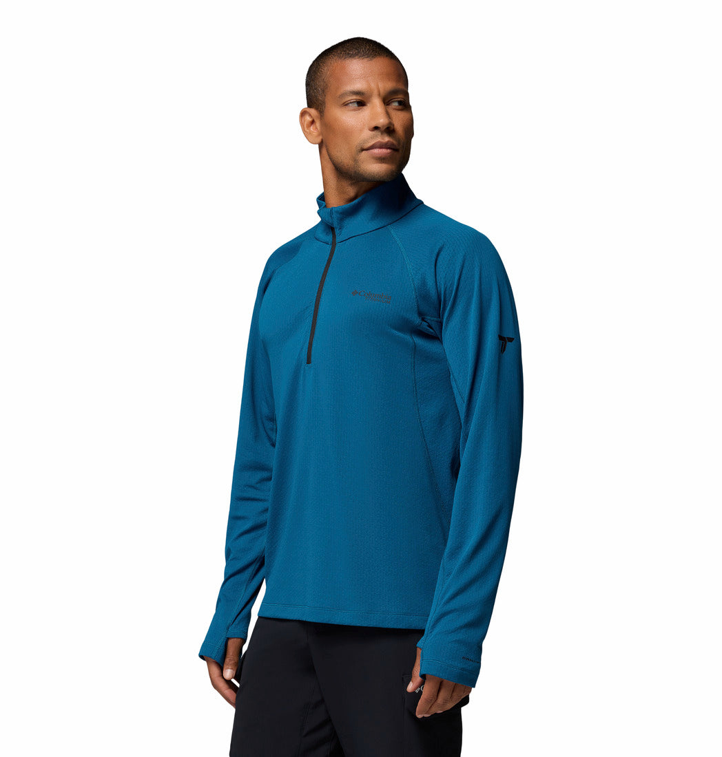 Camiseta Técnica Con Media Cremallera Driventure™ De Columbia Para Hombre