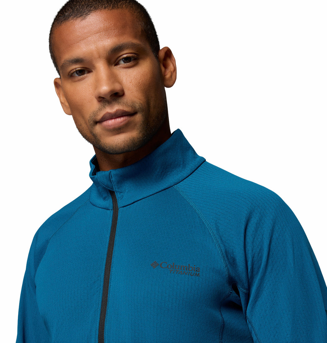 Camiseta Técnica Con Media Cremallera Driventure™ De Columbia Para Hombre