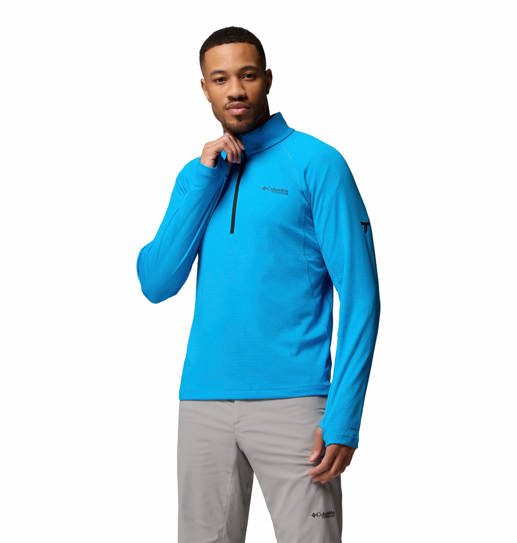 Camiseta Técnica Con Media Cremallera Driventure™ De Columbia Para Hombre