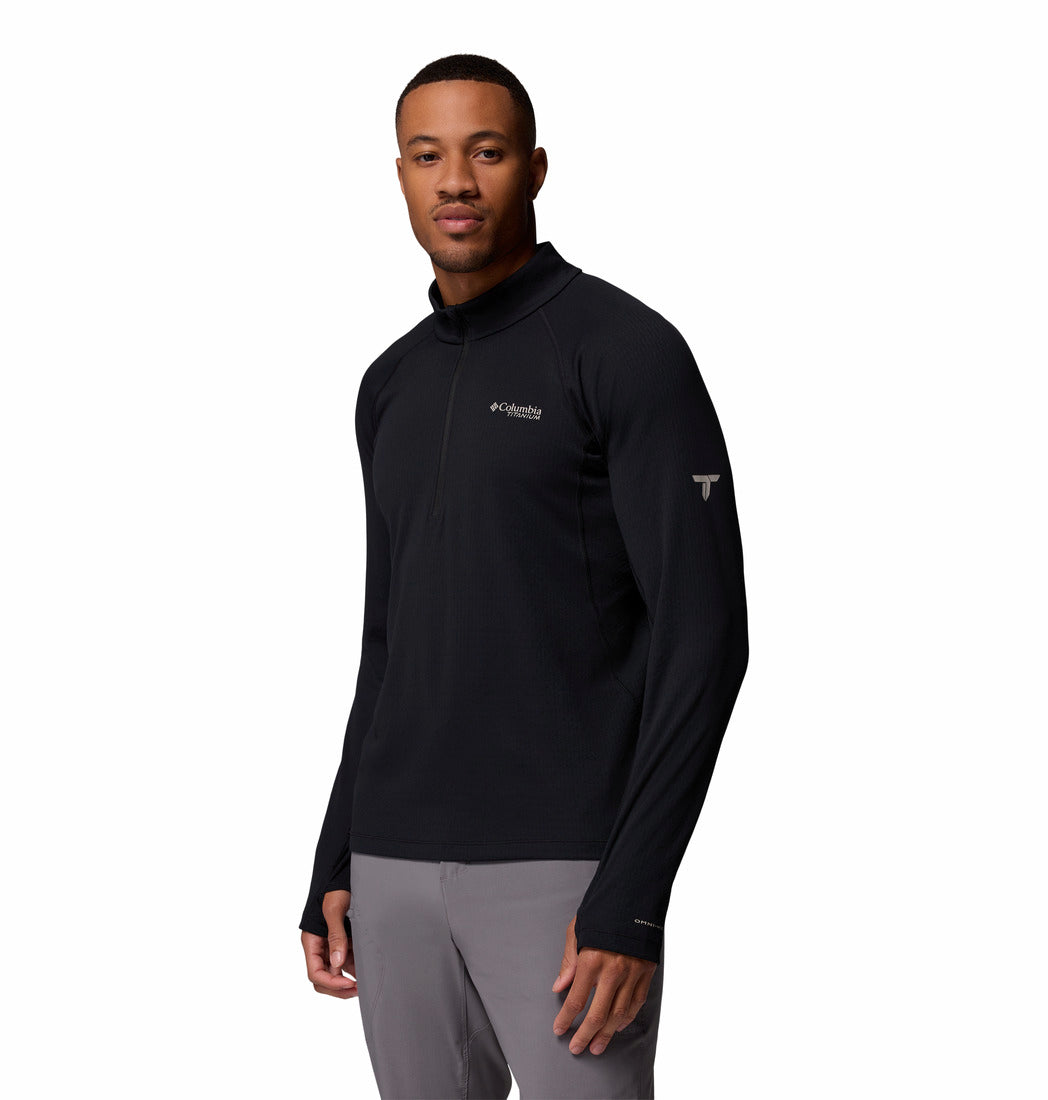Camiseta Técnica Con Media Cremallera Driventure™ De Columbia Para Hombre